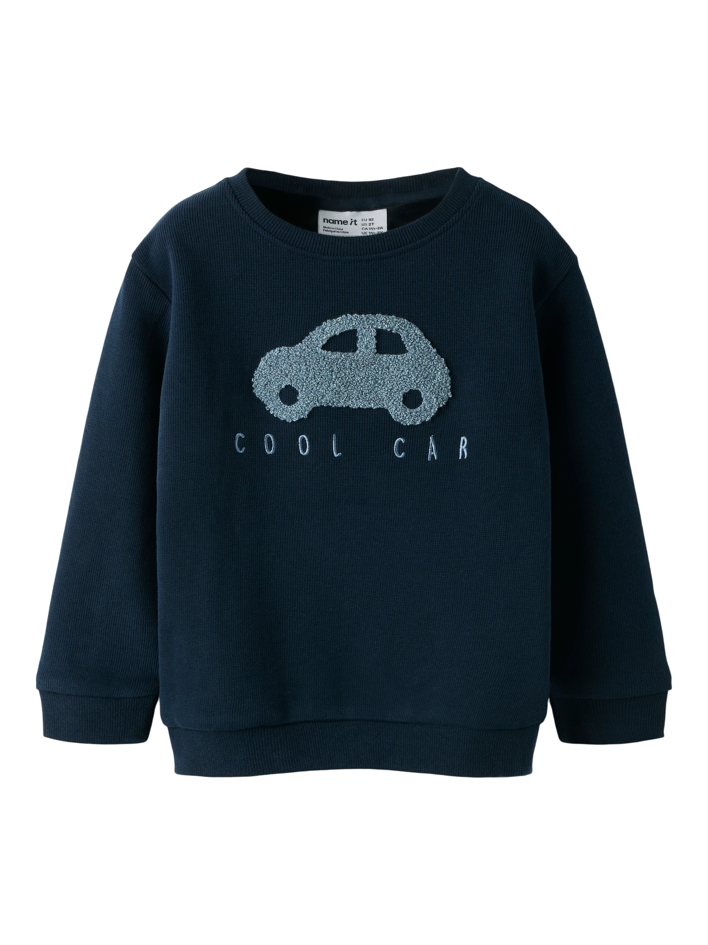 Name It Sweatshirt »NMMOBEAR NREG SWEAT UNB«, mit hochwertiger 3D-Stickerei
