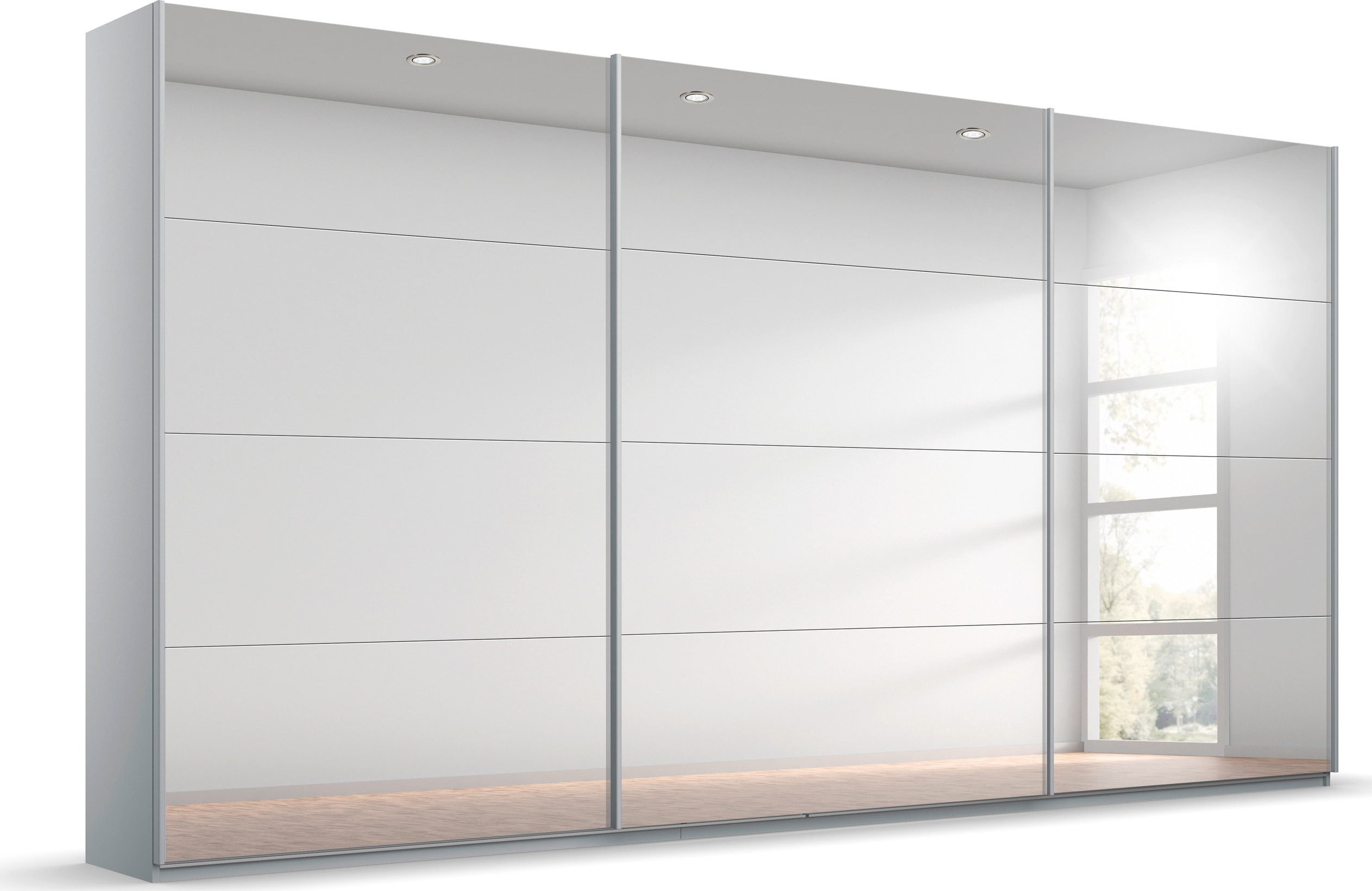OTTO home Kleiderschrank "Mehrzweckschrank Aktenschrank Möbel Mietswohnung Schlafzimmer ORACLE" Breiten 203/271/315/360 cm Höhen 210/229 cm, inkl. Schubladen-Einsatz und extra Einlegeböden MADE IN GERMANY