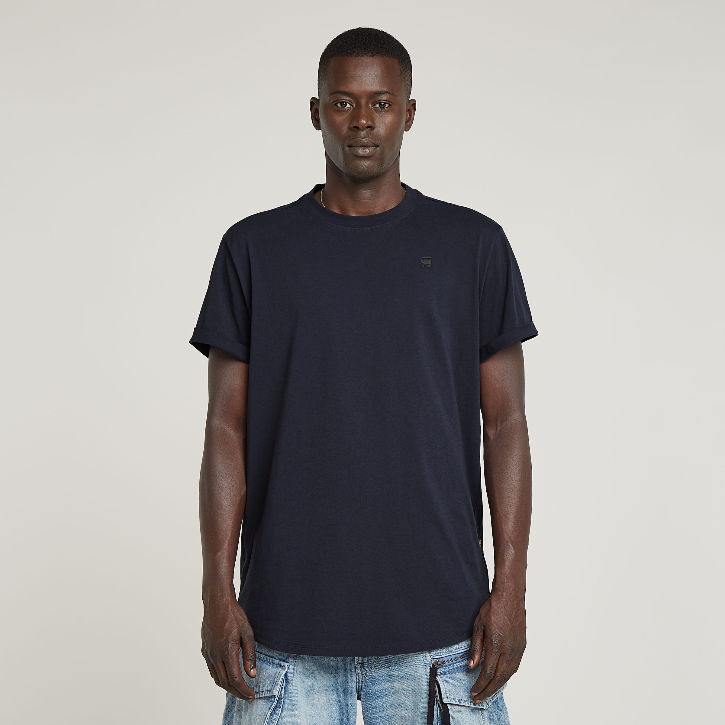 G-STAR Kurzarmshirt "Lash", Rundhals, Logoapplikation günstig online kaufen