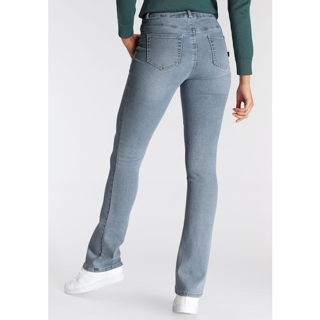 Arizona Bootcut-Jeans »Ultra Soft«, High Waist kaufen | BAUR