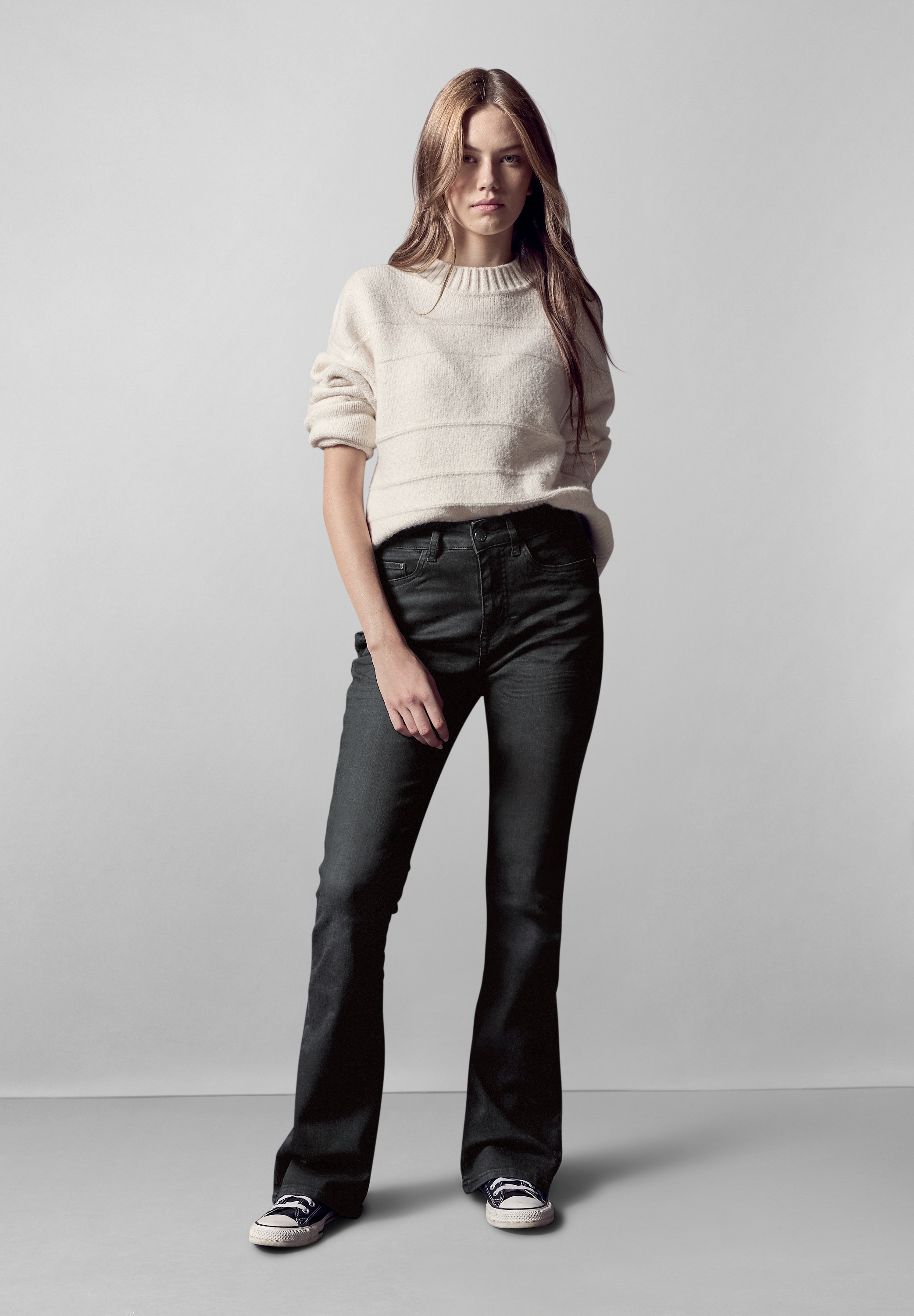 STREET ONE STUDIO Slim-fit-Jeans, High Waist
