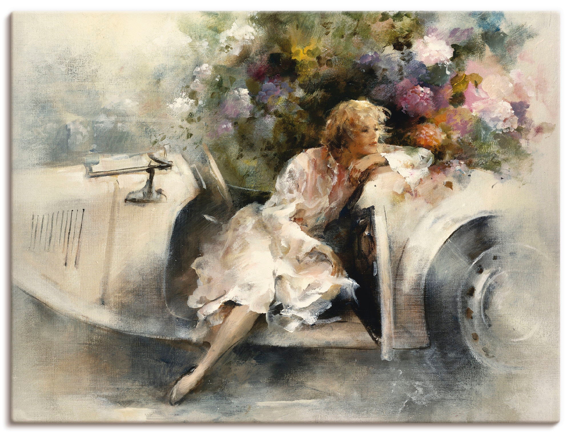 Artland Wandbild "Tagträumer" Frau 1 Stk. tlg. als Leinwandbild, Poster in günstig online kaufen