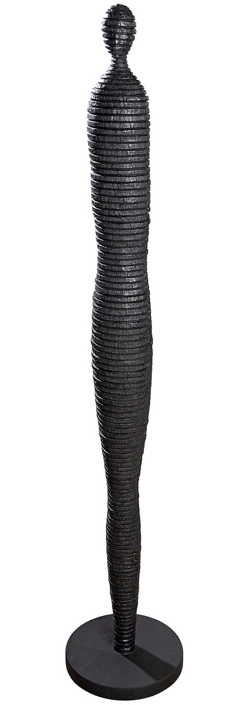 Casablanca by Gilde Dekofigur "Skulptur groß Lorient schwarz" günstig online kaufen