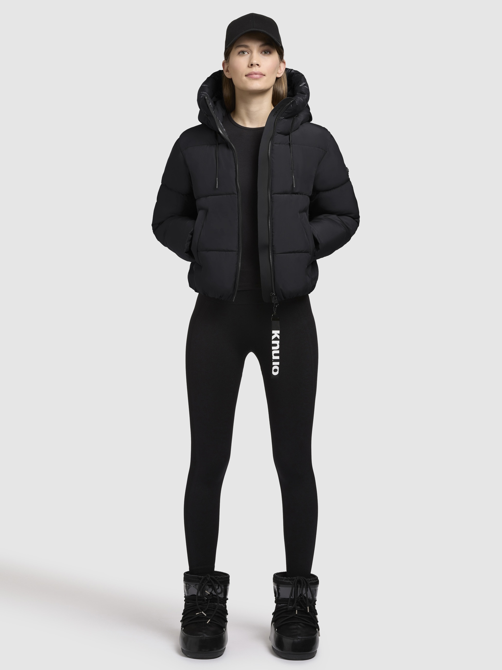 khujo Steppjacke »ELIDA«, mit Kapuze