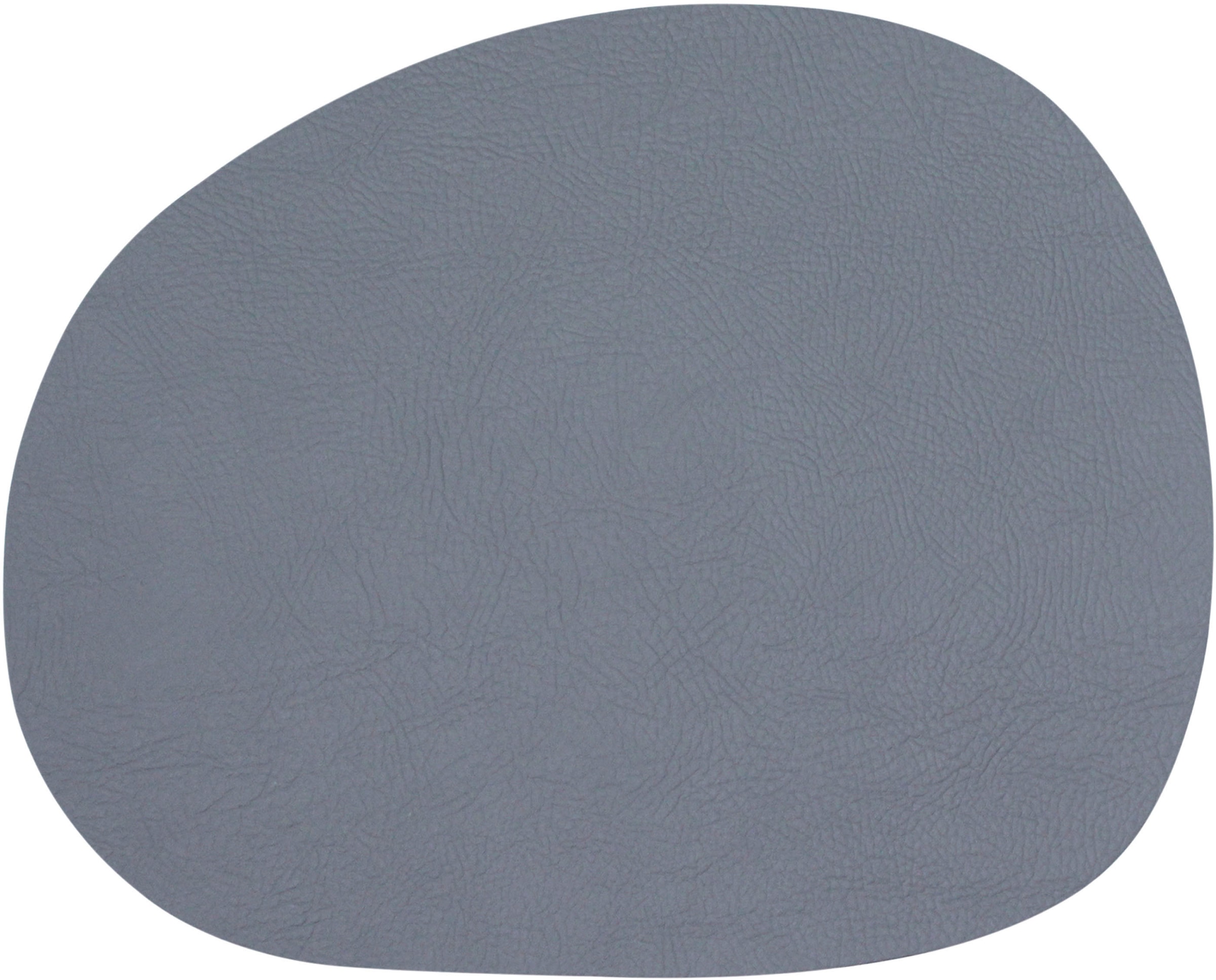 AIDA RAW Platzset "Buffalo", B/L: 33,5cm x 41cm, 4 Stk., Lederimitat, grau, Platzsets, 95 % Recycelleder