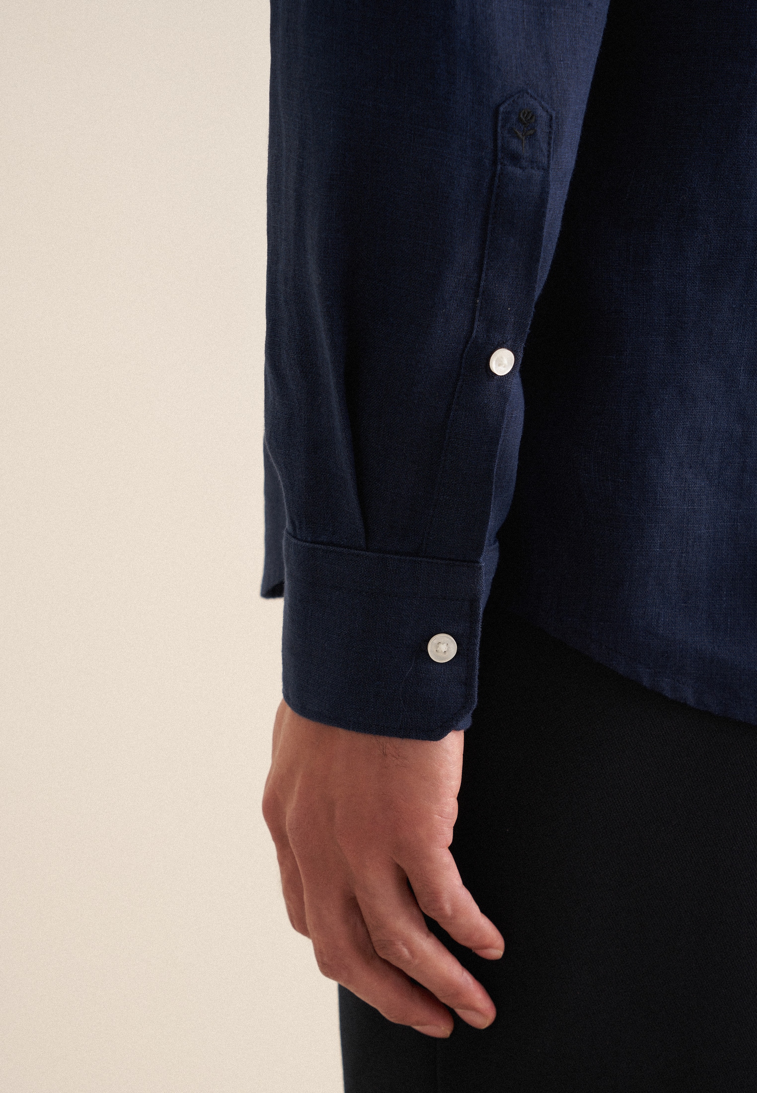 seidensticker Businesshemd »Shaped« Shaped 1/1 Kentkragen Uni