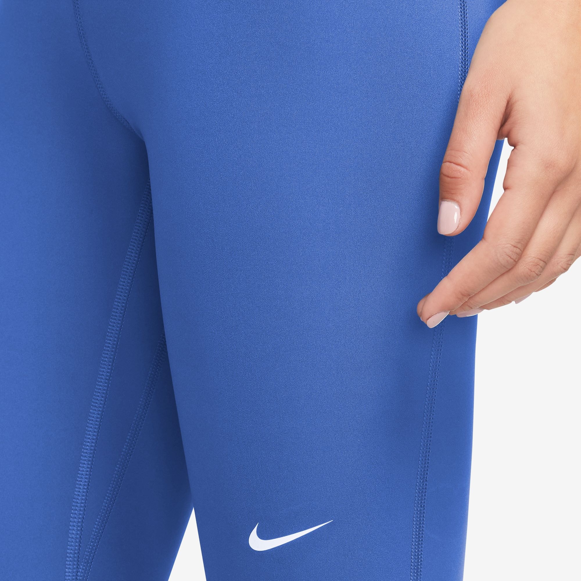 Nike Trainingstights »PRO WOMEN\'S MID-RISE MESH-PANELED LEGGINGS« auf Raten  | BAUR