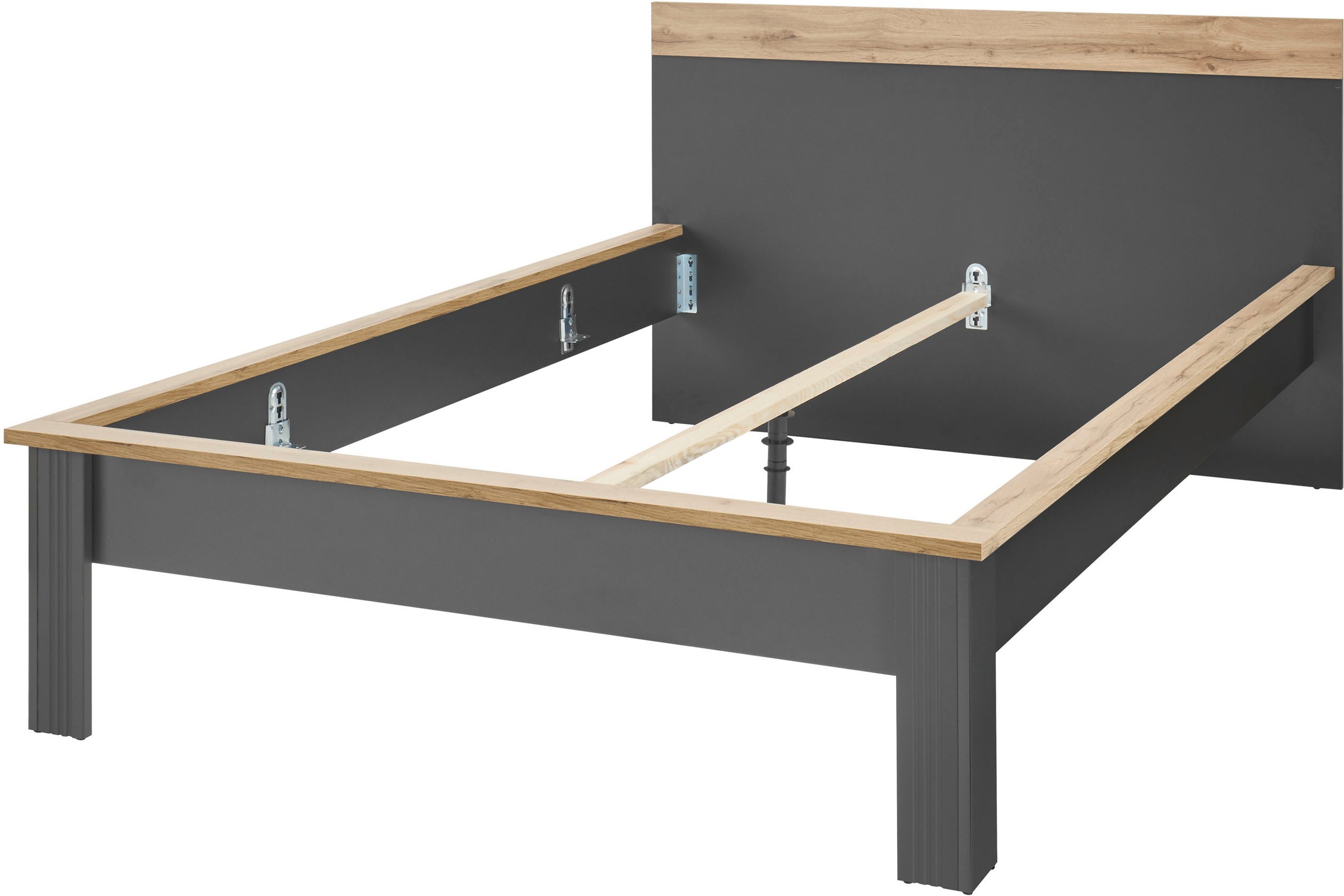 Thumbnail - OTTO home Schlafzimmer-Set "Westminster" Bett Breite Liegefläche 90 oder 140cm und 1 Nachtkommode