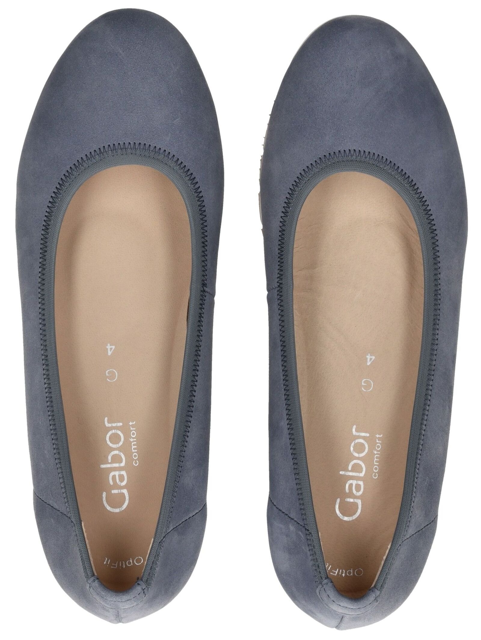 Gabor Comfort Ballerina »Gabor Comfort Ballerinas Nubukleder«