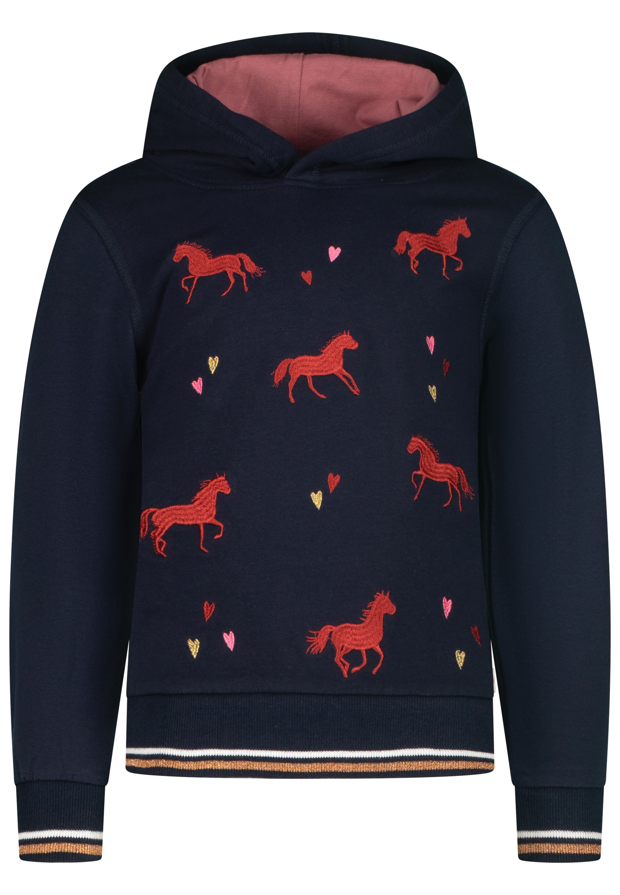 SALT AND PEPPER Sweatshirt »Wild Horses«, mit Allover-Pferde-Stickerei