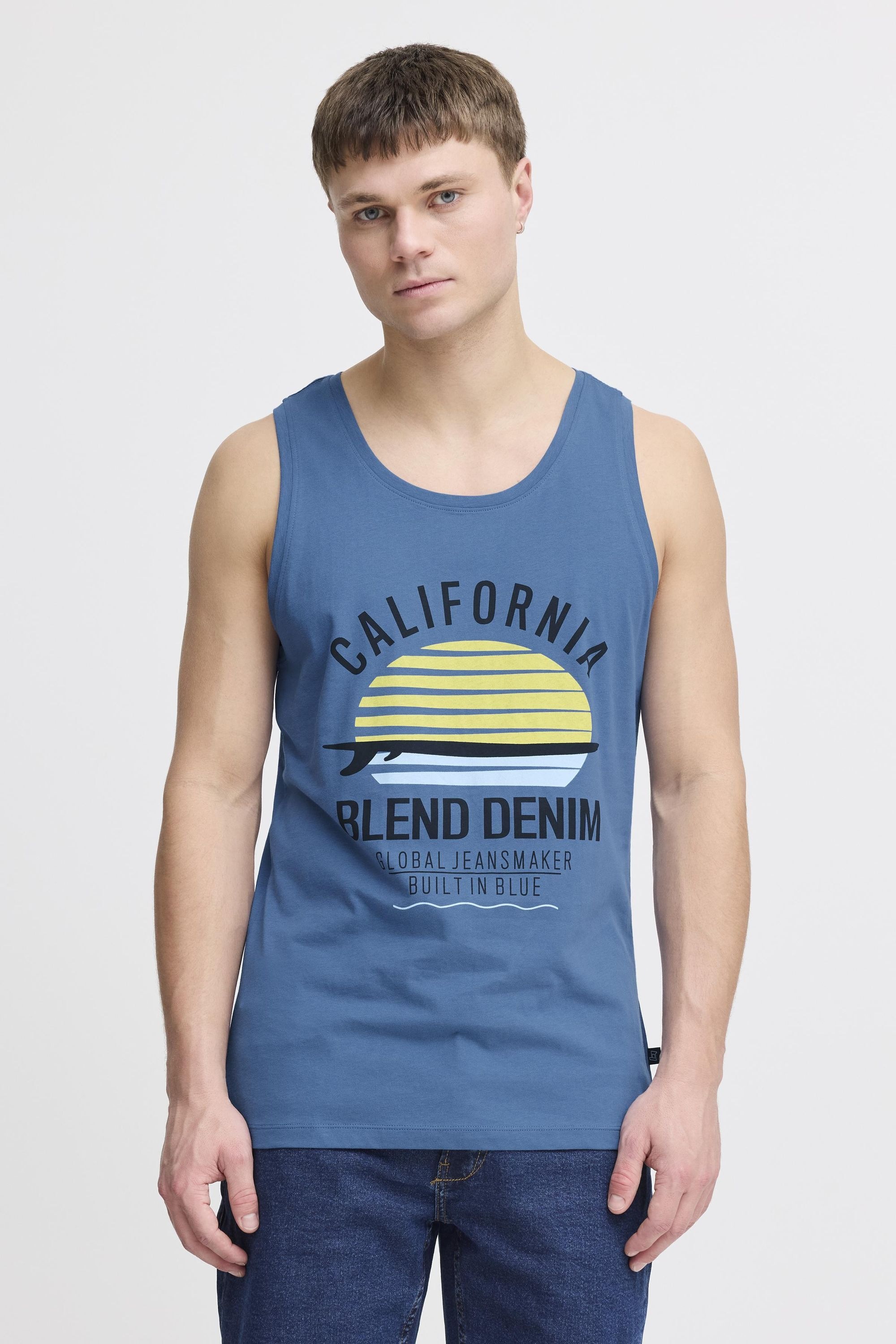 Blend Tanktop "BHCali", Lässiges Tanktop mit Rundhalssauschnitt und Print günstig online kaufen