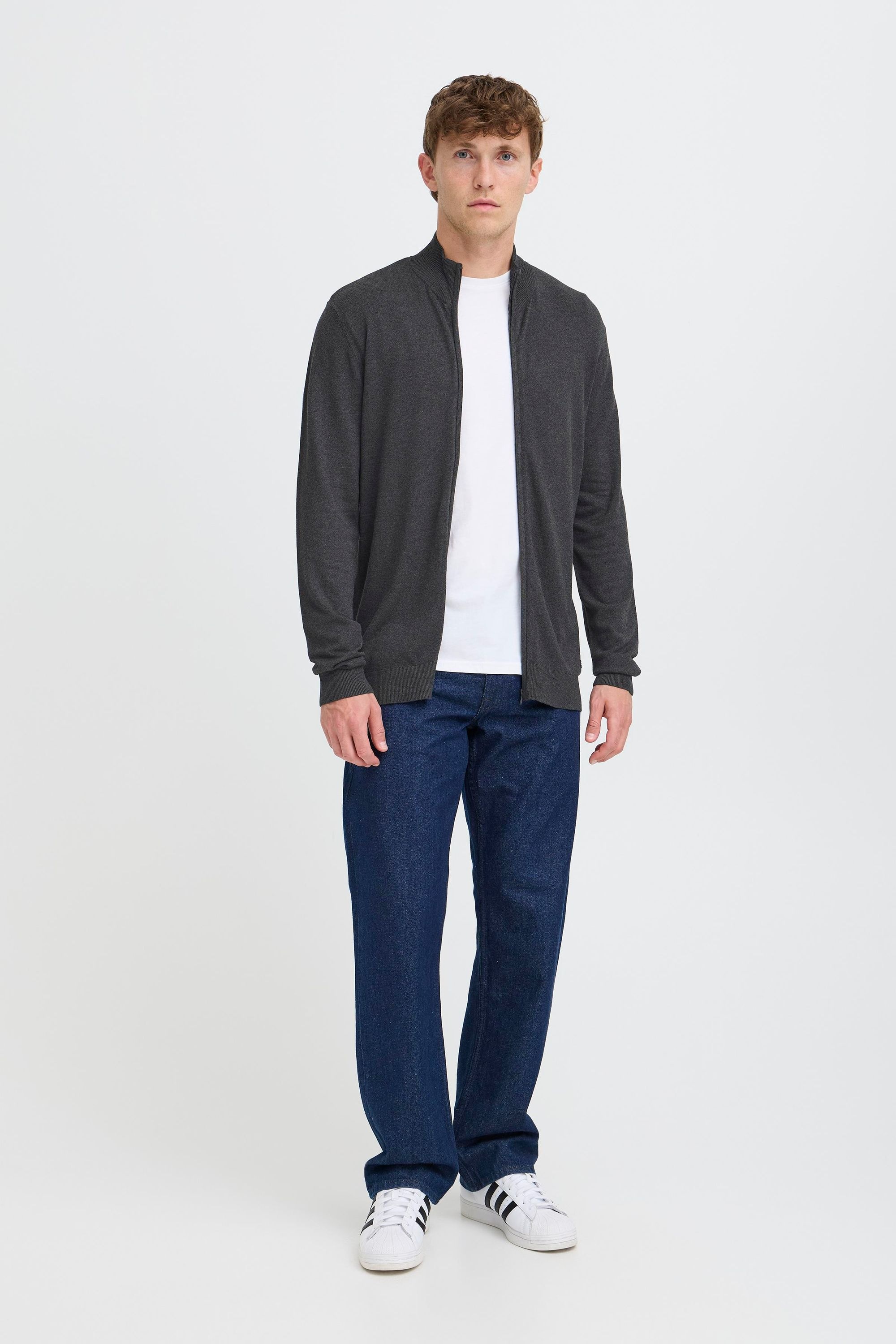 Thumbnail - Blend Strickjacke "BHWebe" Stilvolle Strickjacke mit Reißverschluss