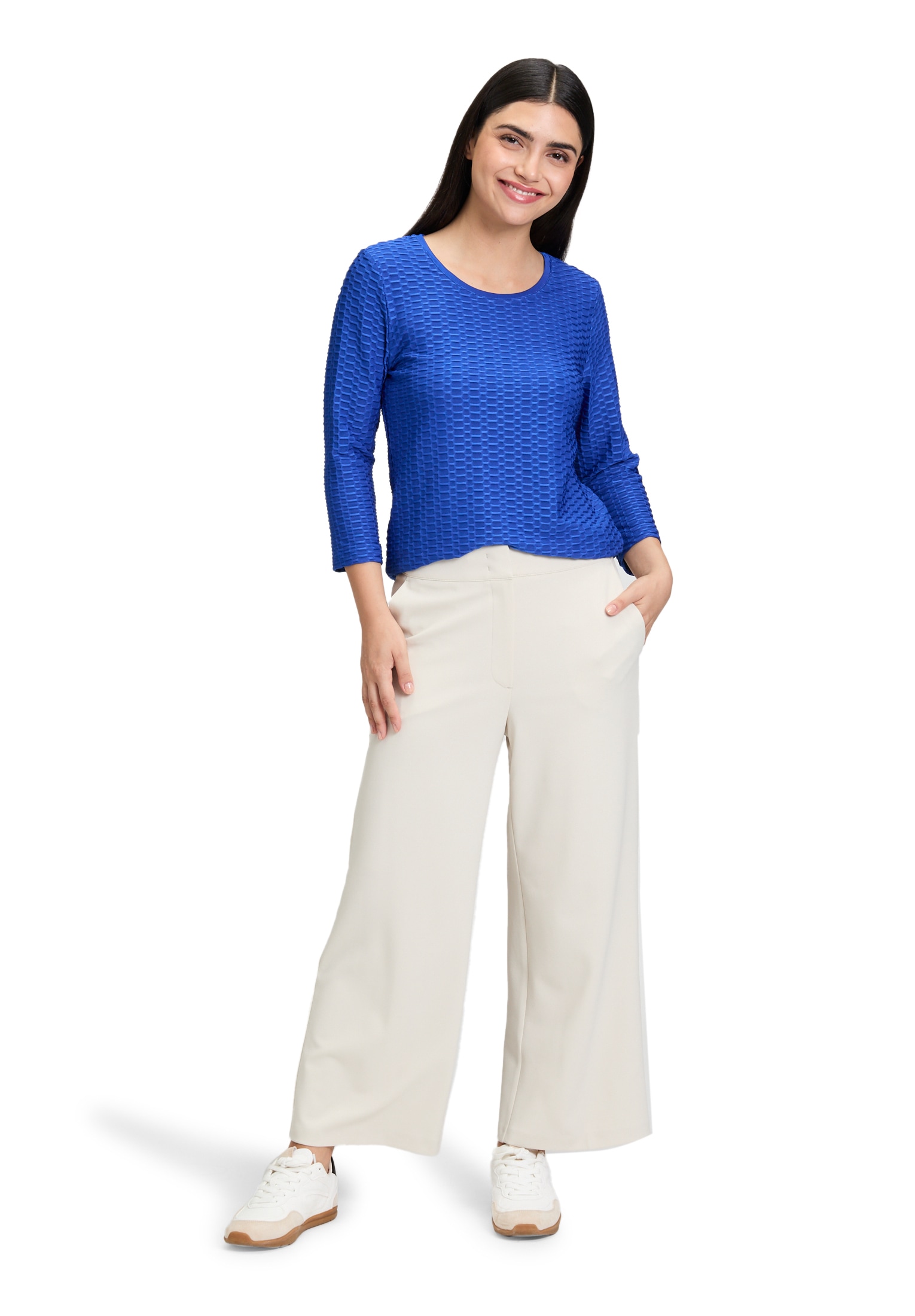 Betty Barclay 3/4-Arm-Shirt »Betty Barclay Damen Basic Shirt mit Rundhalsausschnitt«, (1 tlg.)