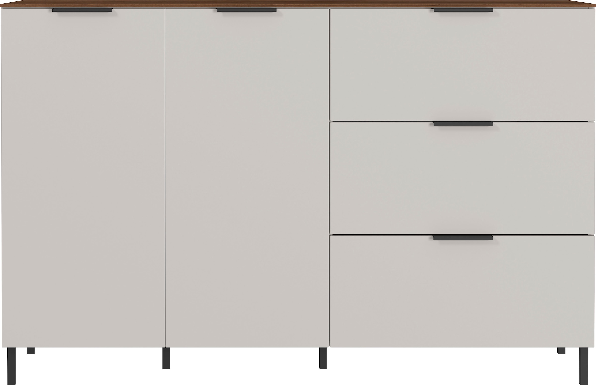 GERMANIA Sideboard "California", Breite 151 cm, mit filigraner Deckplatte günstig online kaufen