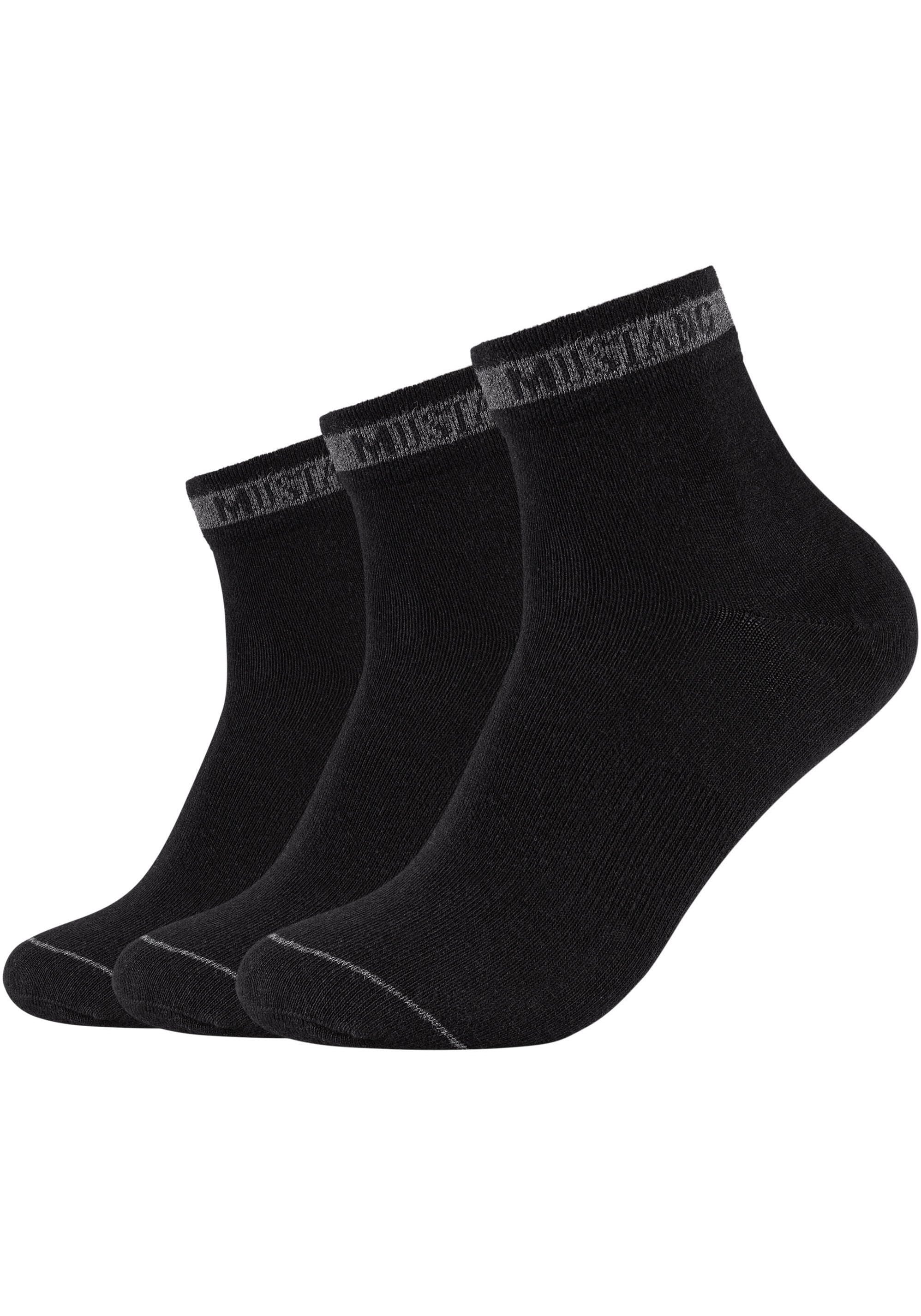 MUSTANG Kurzsocken »casual«, (6 Paar), mit hohem Baumwollanteil
