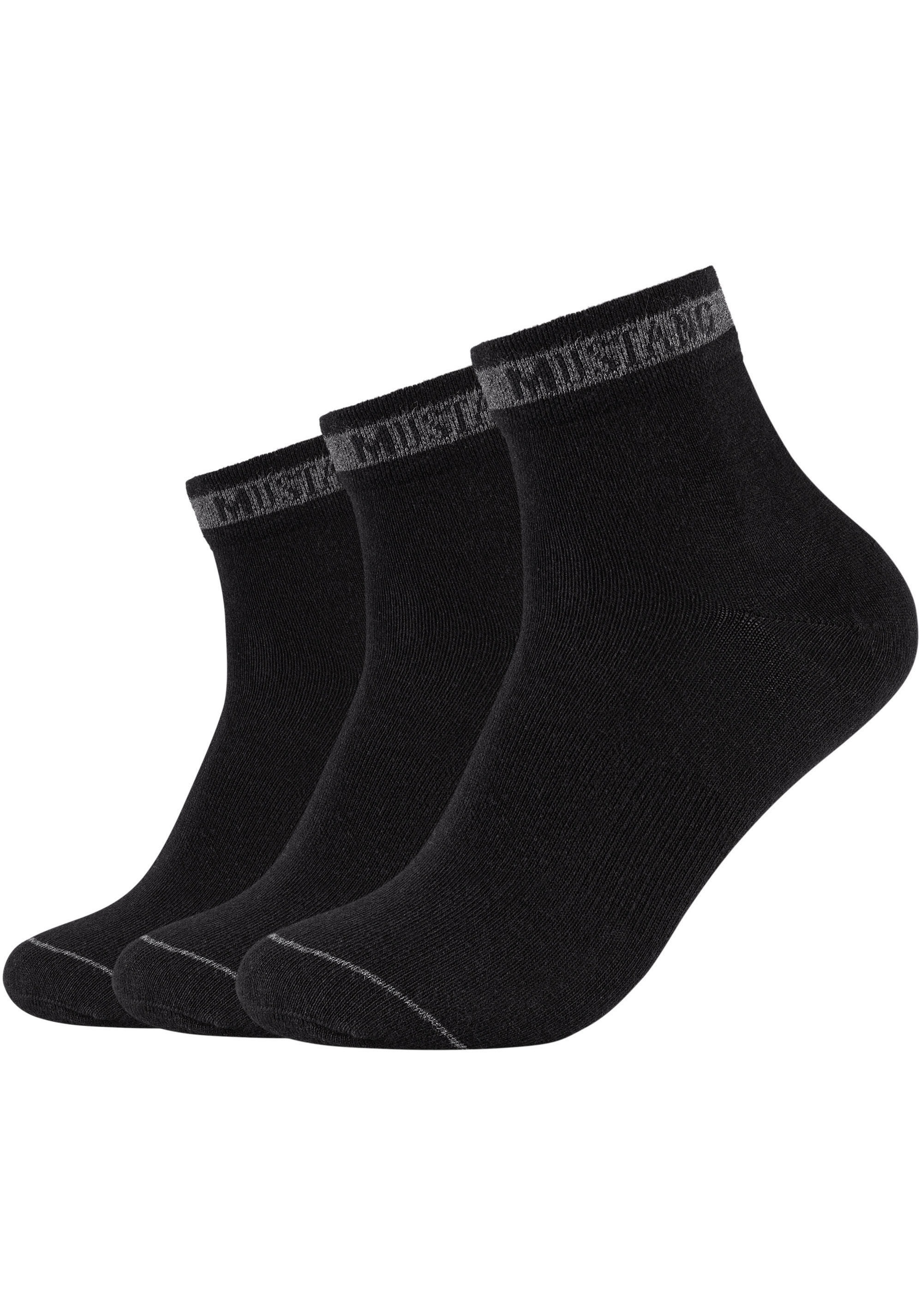 MUSTANG Kurzsocken "casual", (6 Paar), mit hohem Baumwollanteil günstig online kaufen