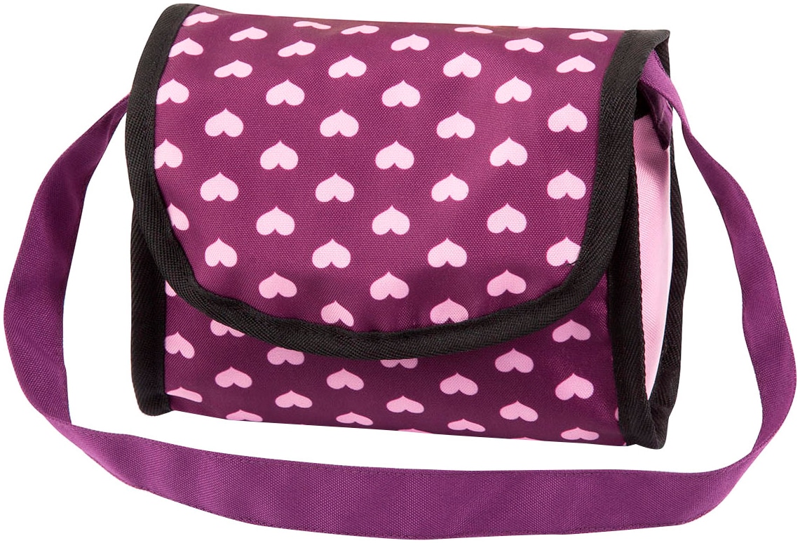 Bayer Puppen Accessoires-Set »Vario bordeaux«, (Set, 6 tlg.), mit multifunktionalem Sitz
