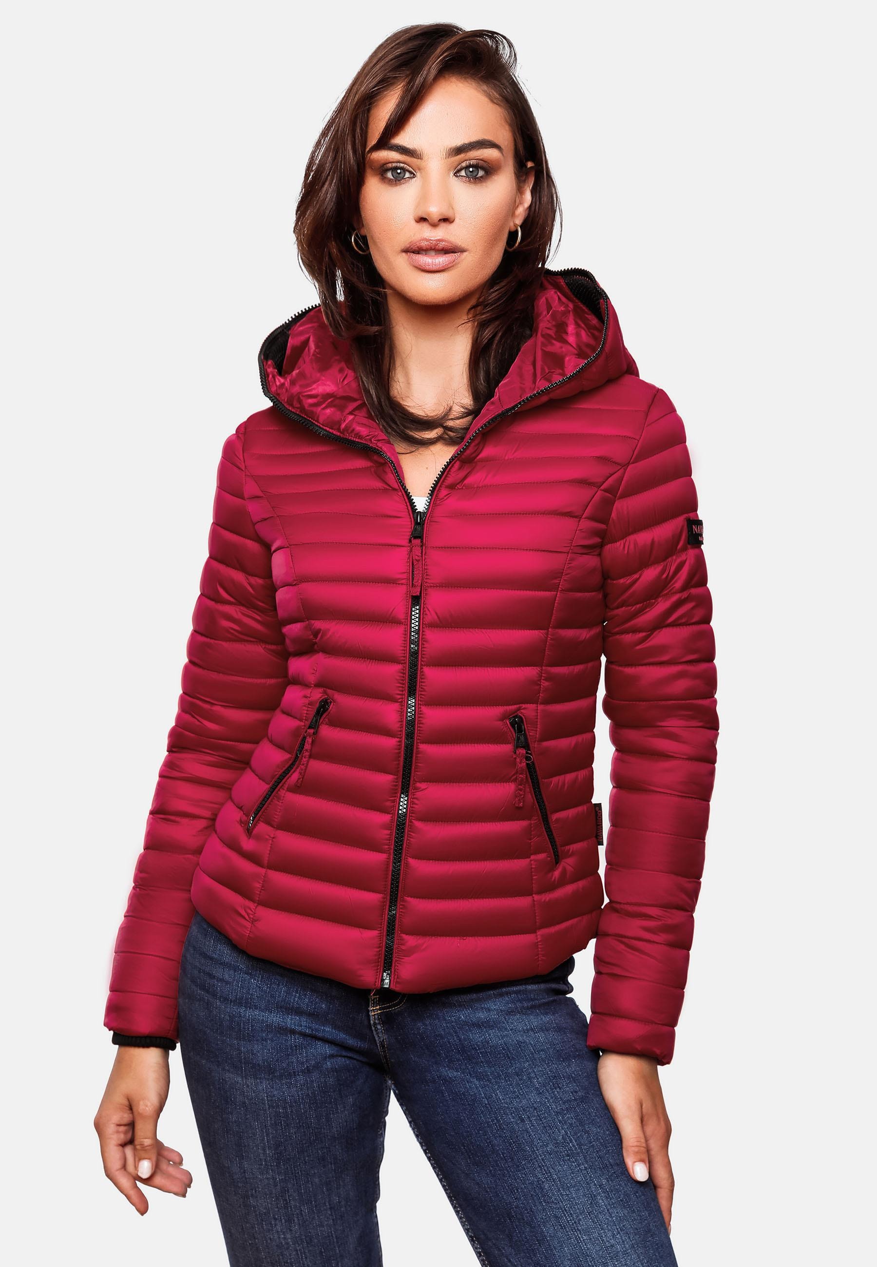 Navahoo Steppjacke »Kimuk«, mit Kapuze, leichte Übergangsjacke mit Kapuze