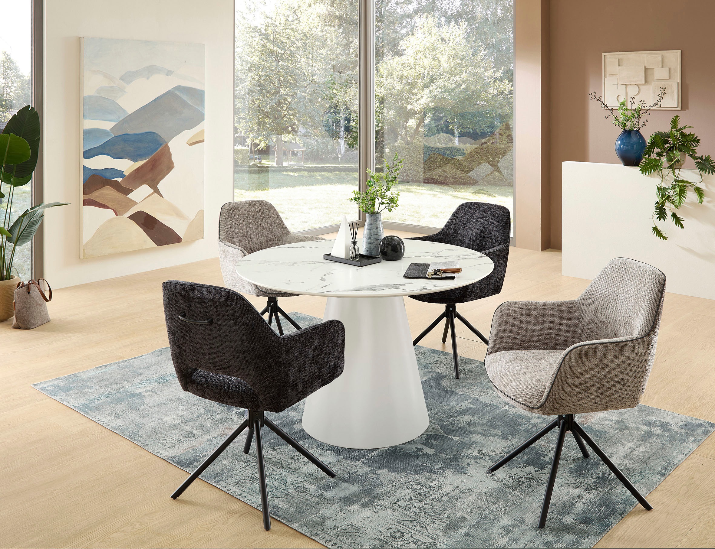 Stolkom Armlehnstuhl "Adrina, BxHxT 62x89x62 cm" (Set) 2 Stk.180 grad drehb günstig online kaufen