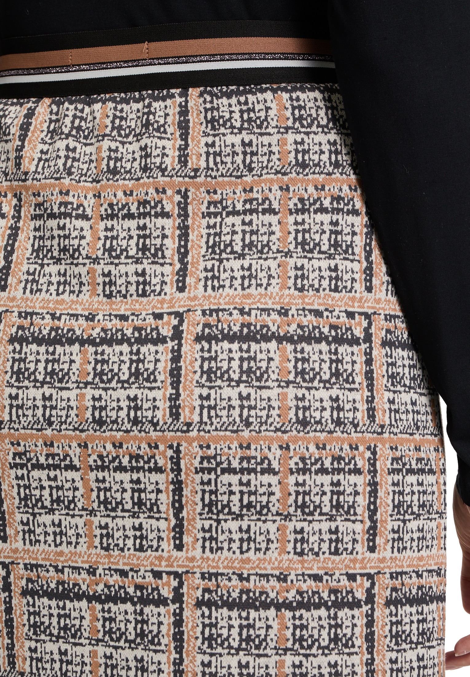 Betty Barclay Minirock »Betty Barclay Damen Schlupfrock mit Gummizug«, Muster