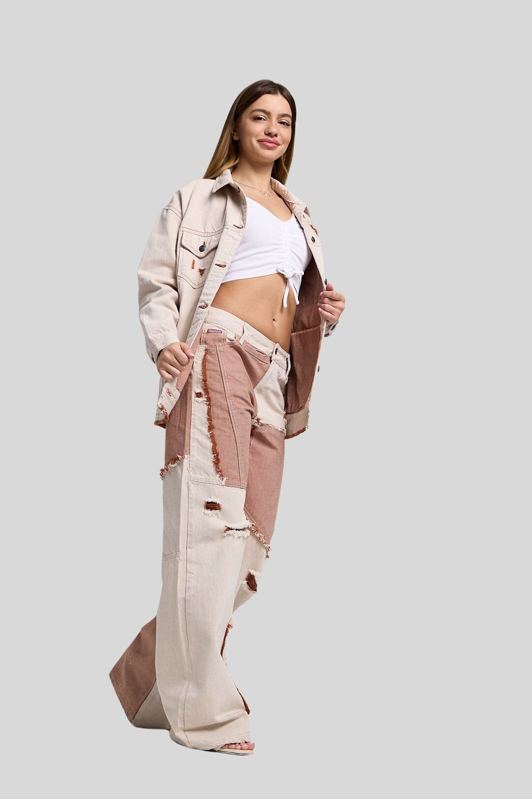 Cipo & Baxx Outdoorjacke »JACKET«, ohne Kapuze, hohem Tragekomfort
