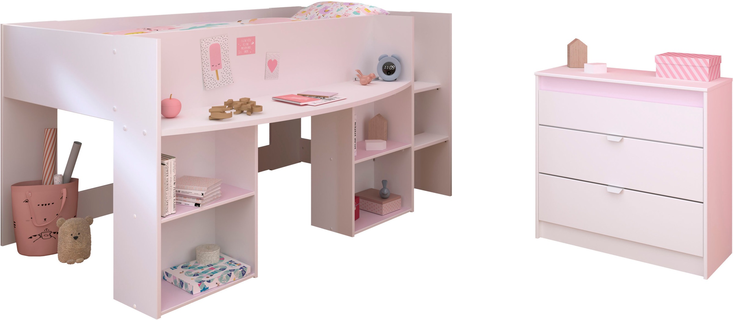 Parisot Jugendzimmer-Set "Pirouette 16" 2 Stk. tlg. günstig online kaufen