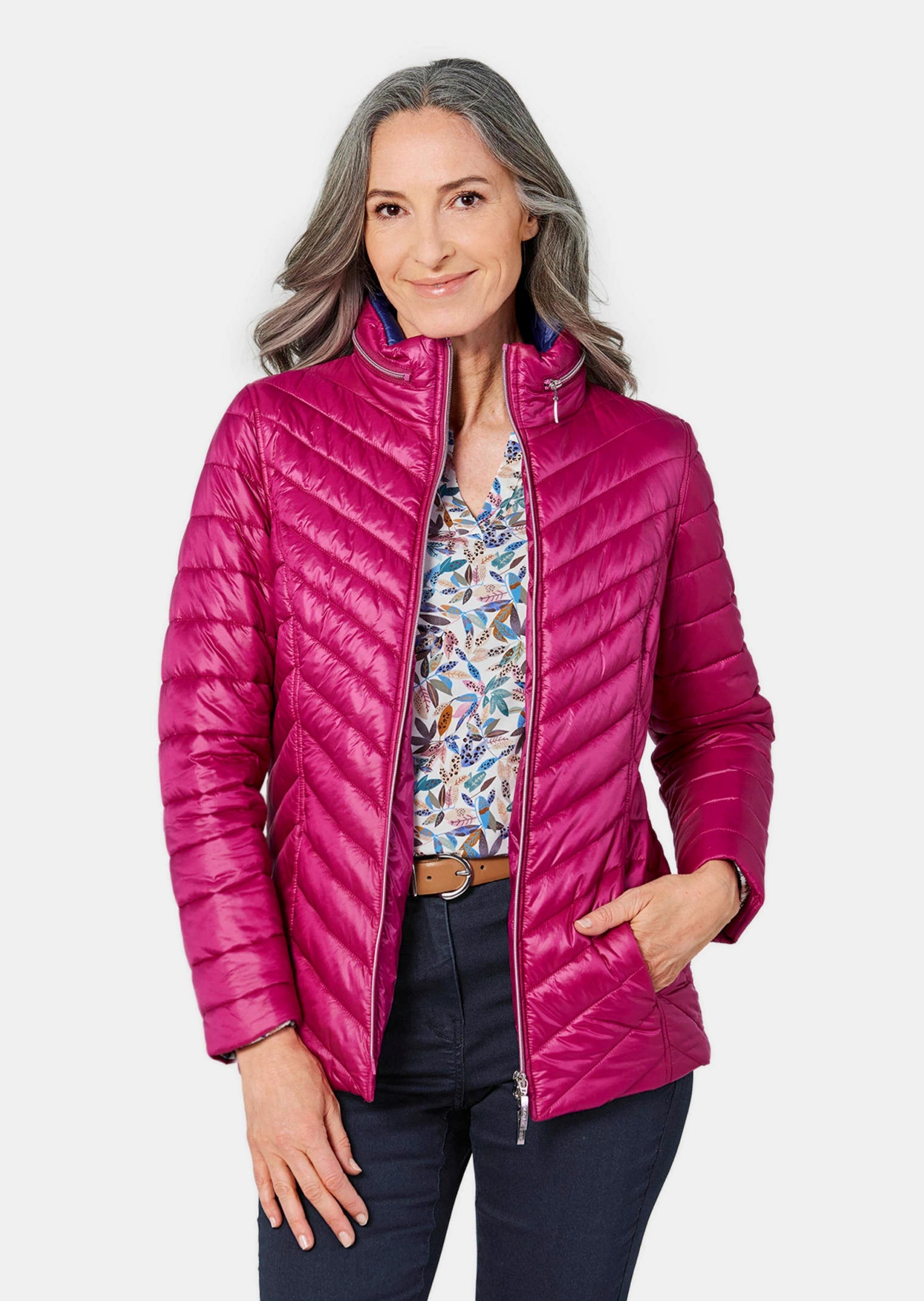 GOLDNER Steppjacke »Steppjacke Leichte Steppjacke in knitterarmer Ware«