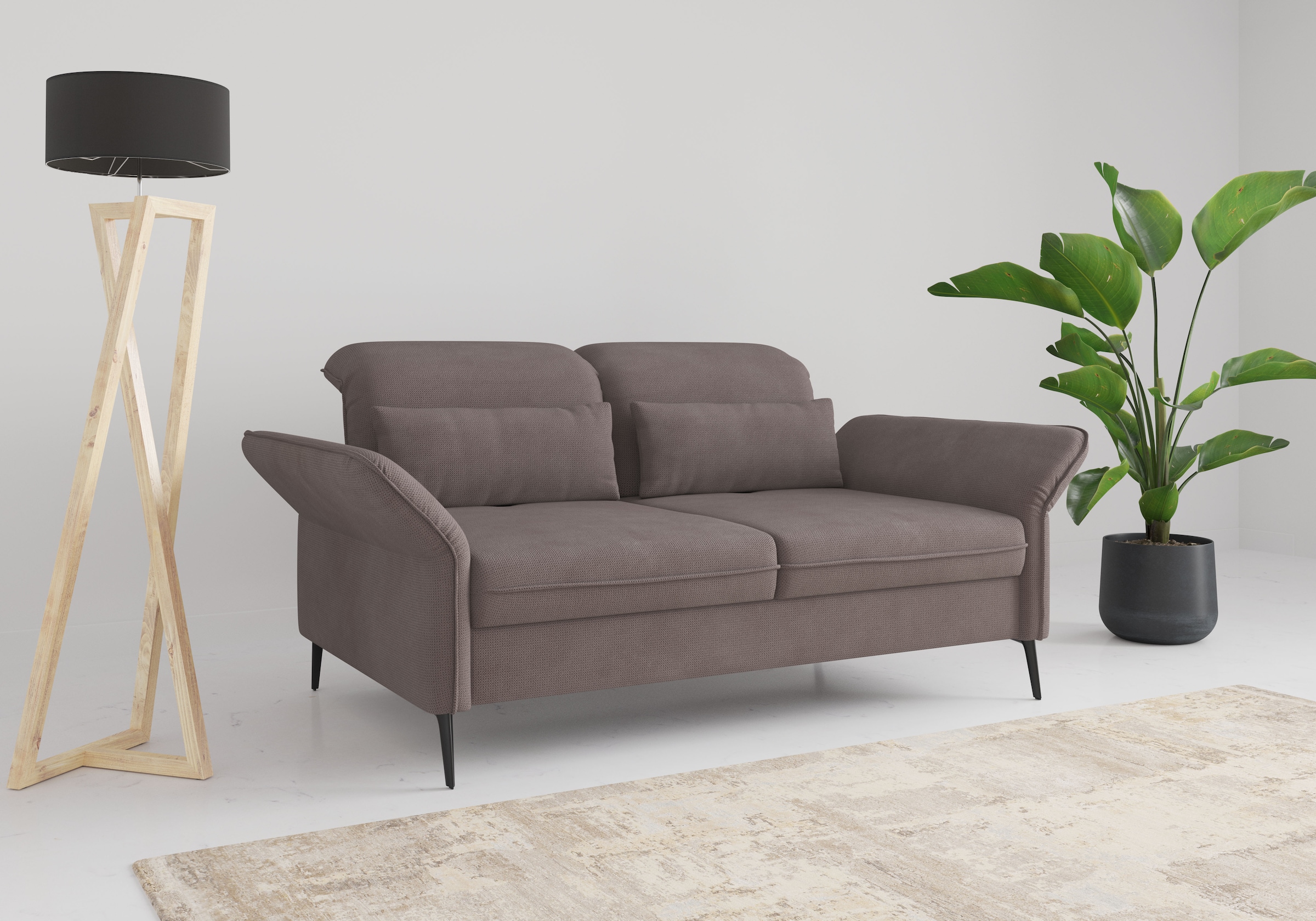 sit&more 2,5-Sitzer "Emely", mit Sitztiefenverstellung, optional mit Bettfu günstig online kaufen
