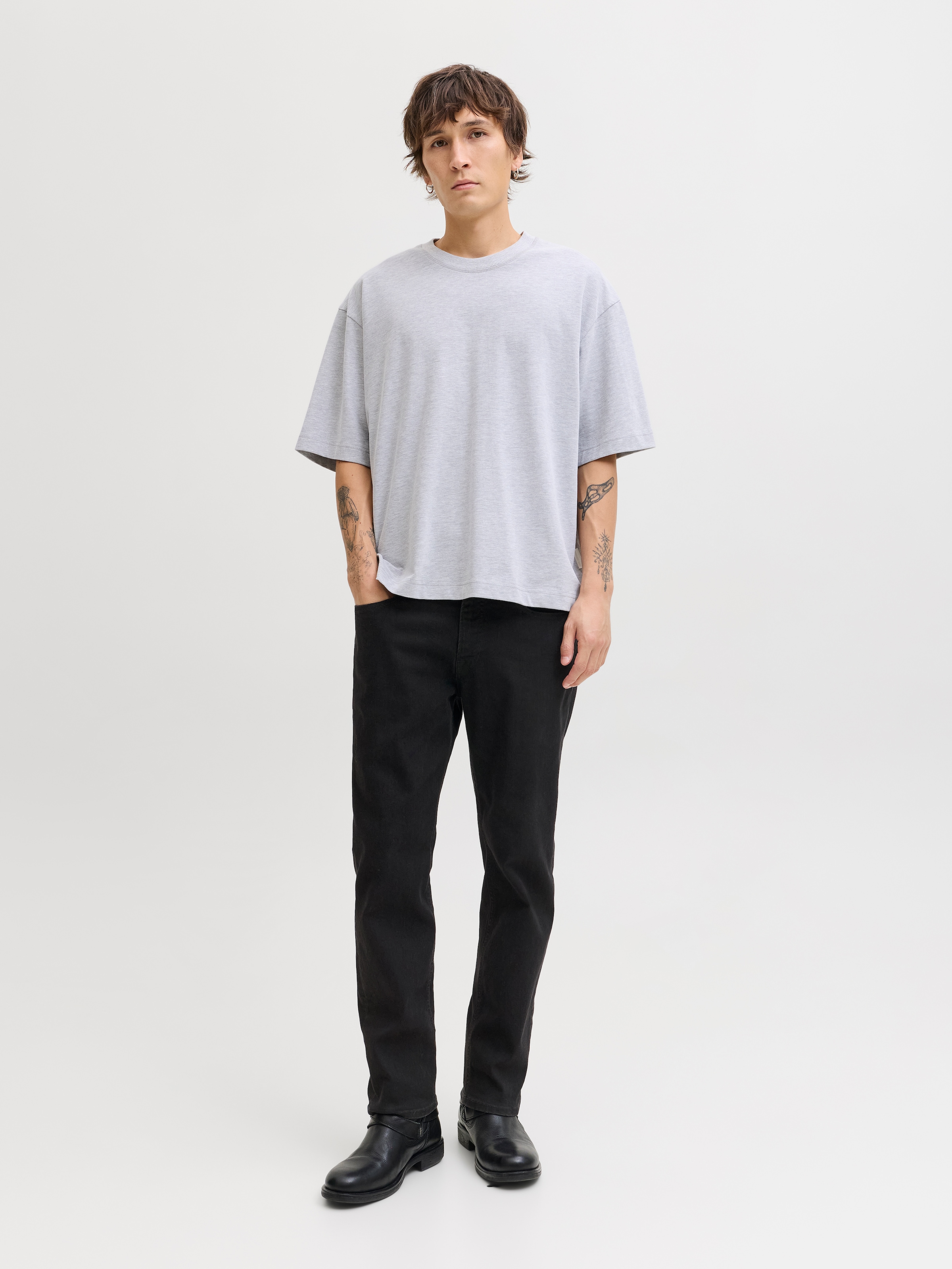 Jack & Jones Straight-Jeans »JJICLARK JJORIGINAL SQ 2«