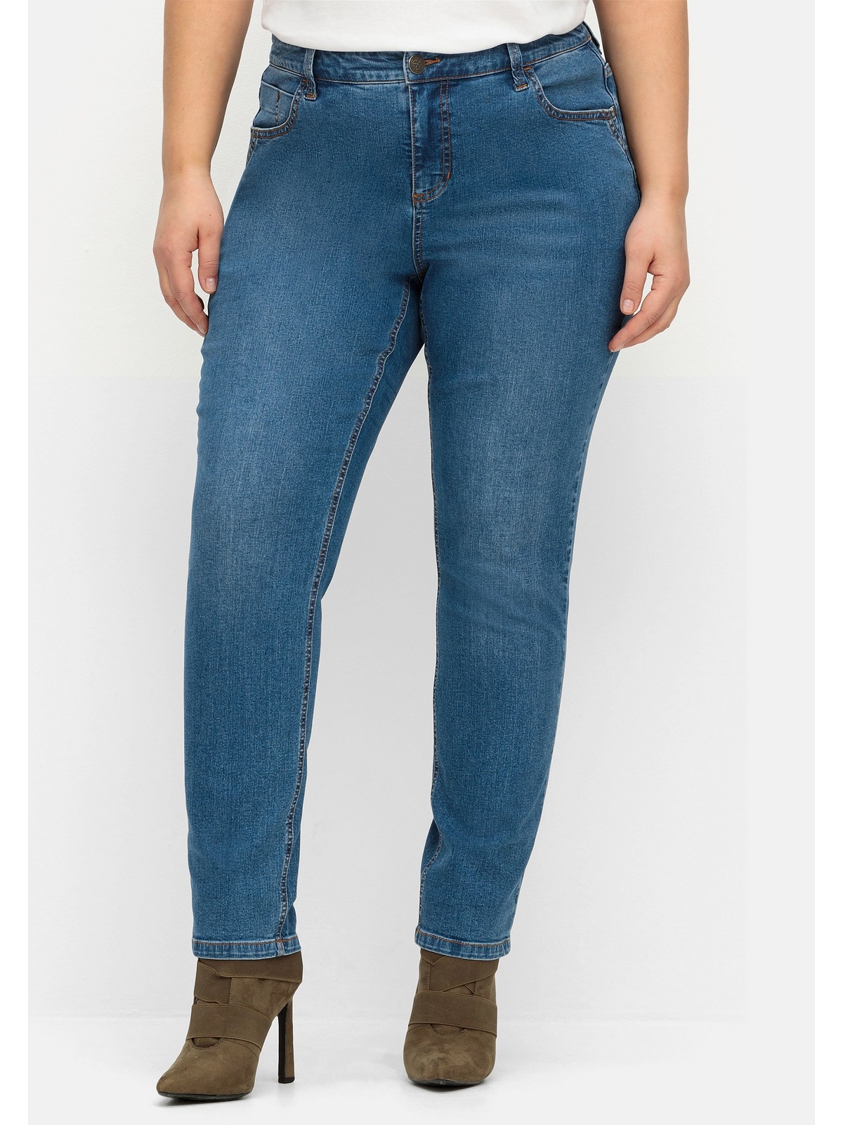 Sheego Stretch-Jeans »Große Größen«, PIA, aus elastischem Denim