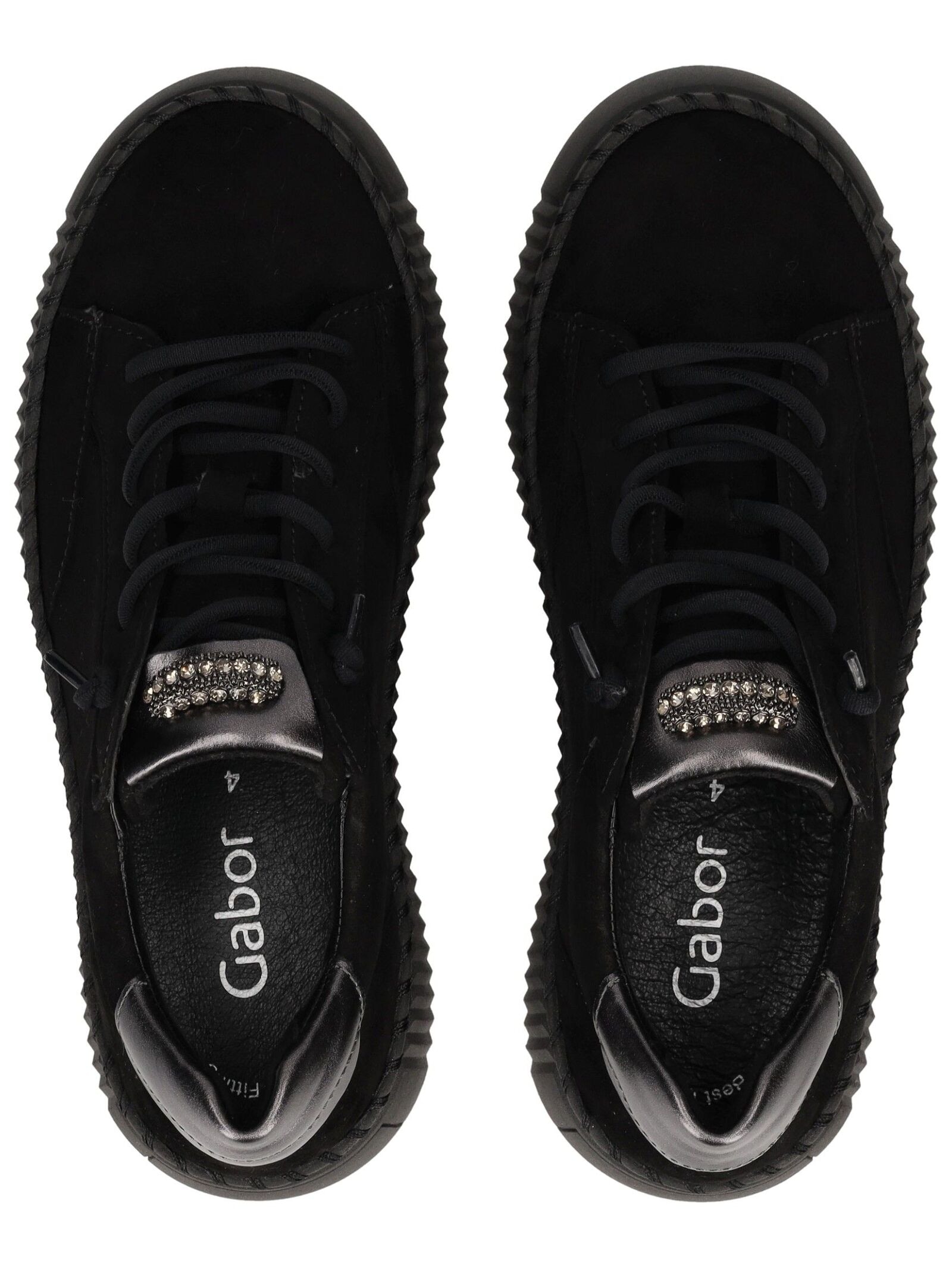 Gabor Plateausneaker »Gabor Sneaker Veloursleder/Textil«