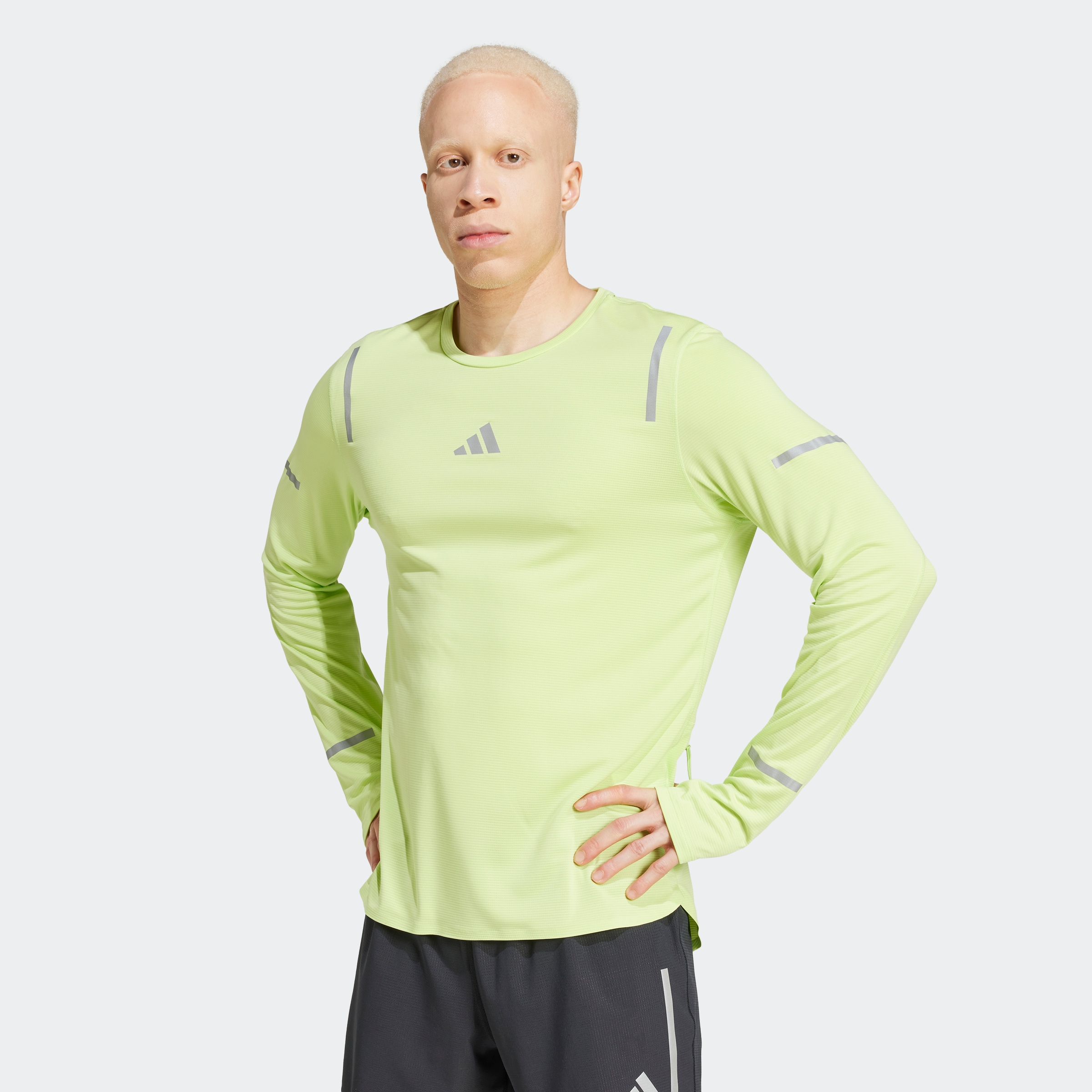 adidas Performance Laufshirt »ULT HI VIS LS M«