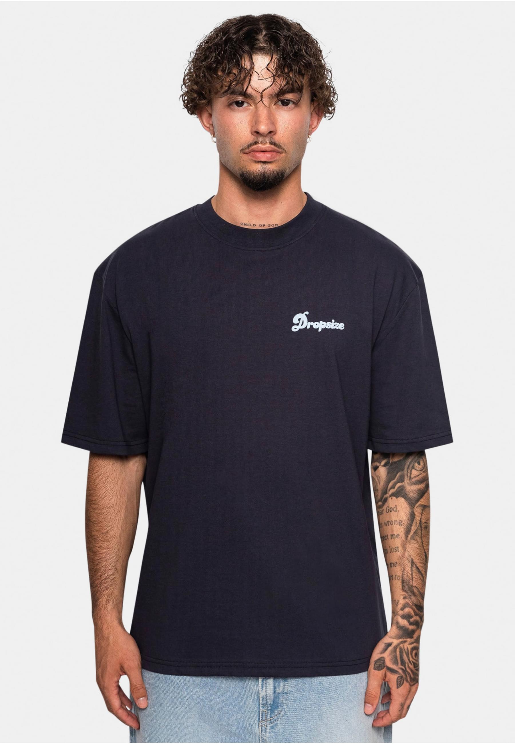 Dropsize T-Shirt »Dropsize Herren Heavy Grow Rich T-Shirt«, (1 tlg.)