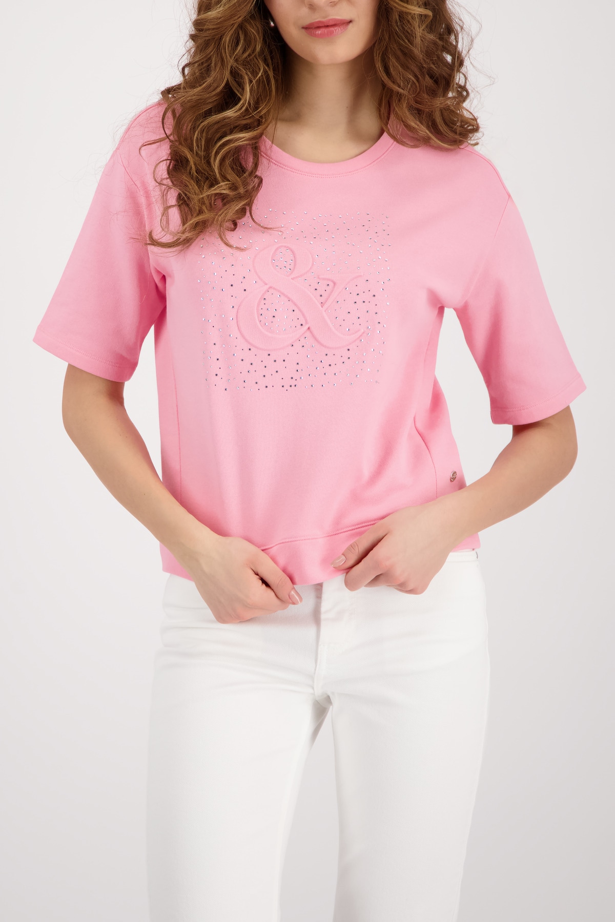 Monari Sweatshirt "Sweatshirt Basic Schmuck", Regular fit mit Schmuck günstig online kaufen