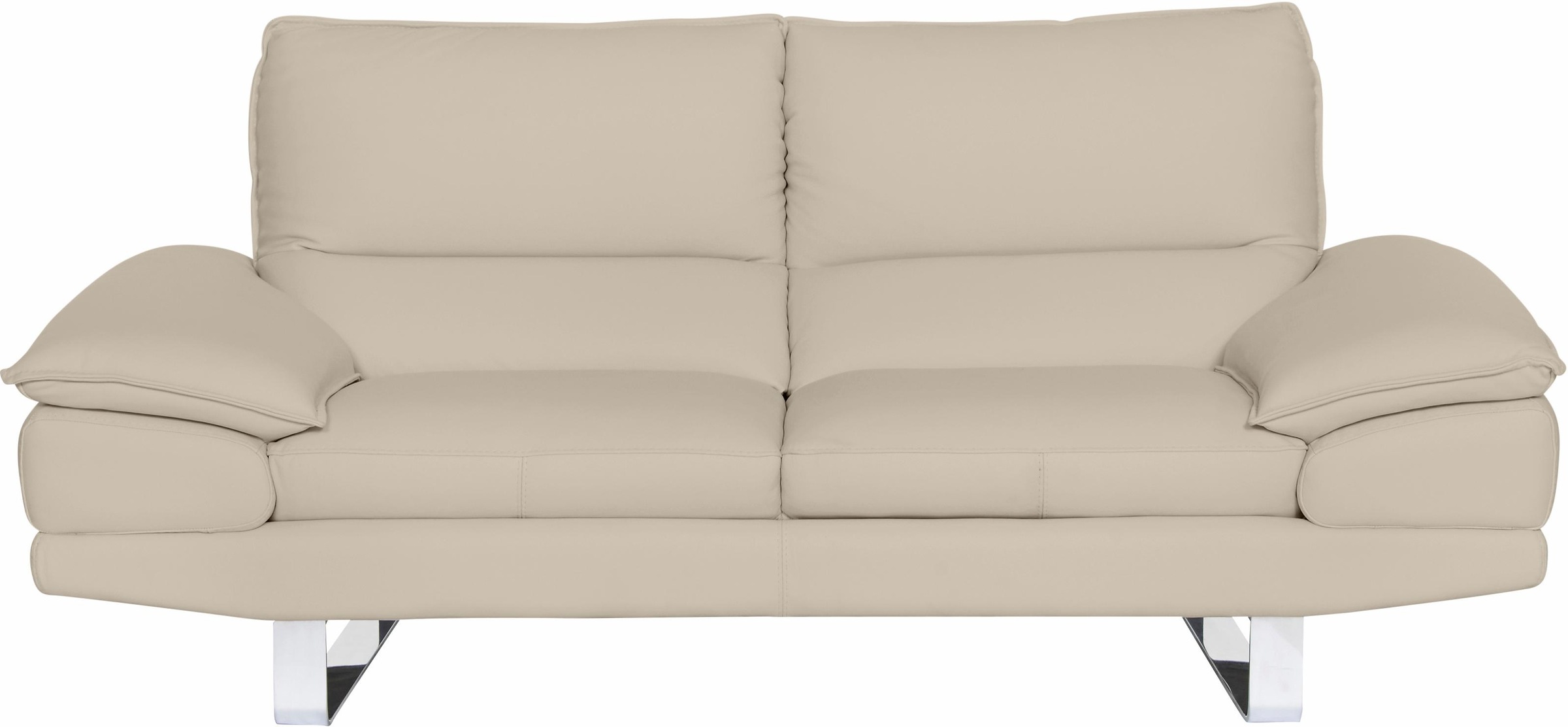 Thumbnail - CALIA ITALIA 2,5-Sitzer "Dave, Sitzkomfort der Extraklasse, extra bequeme Armlehnen" mit Kufenfuß, in zwei Lederqualität...