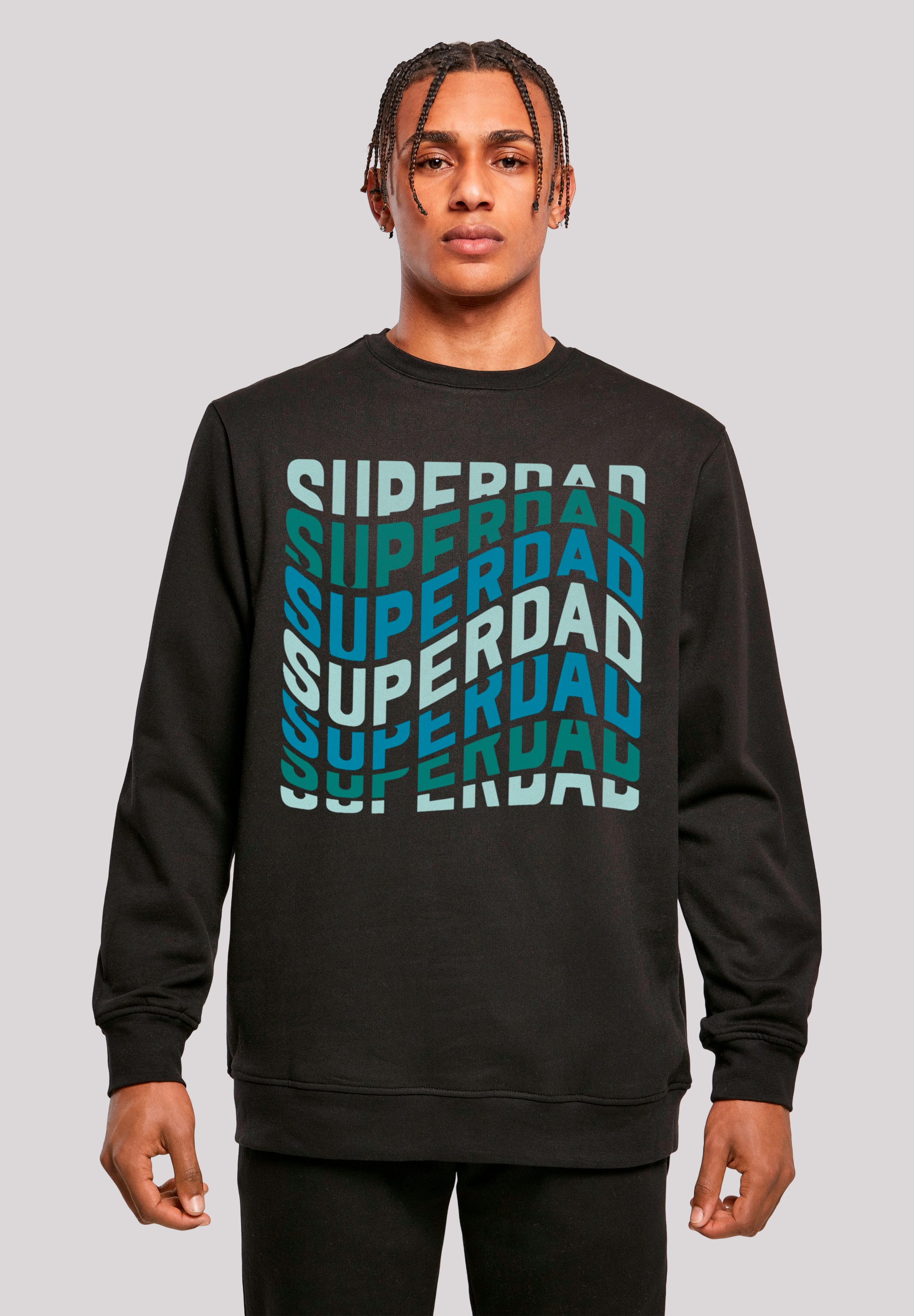 F4NT4STIC Sweatshirt "Super Dad Retro Trend Vatertags Design für Papas", Pr günstig online kaufen