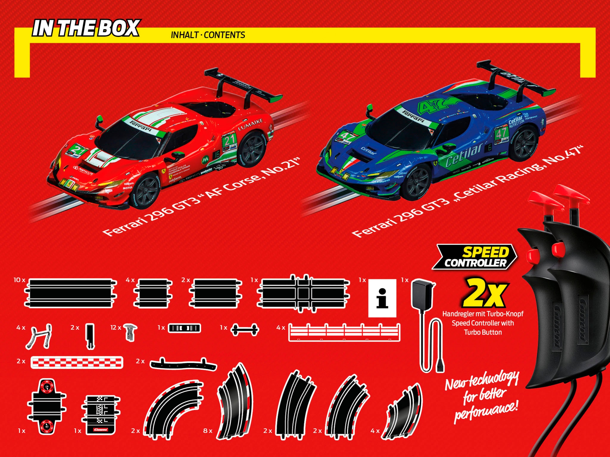 Carrera® Autorennbahn »Carrera GO!!! - Ferrari Power Racing«