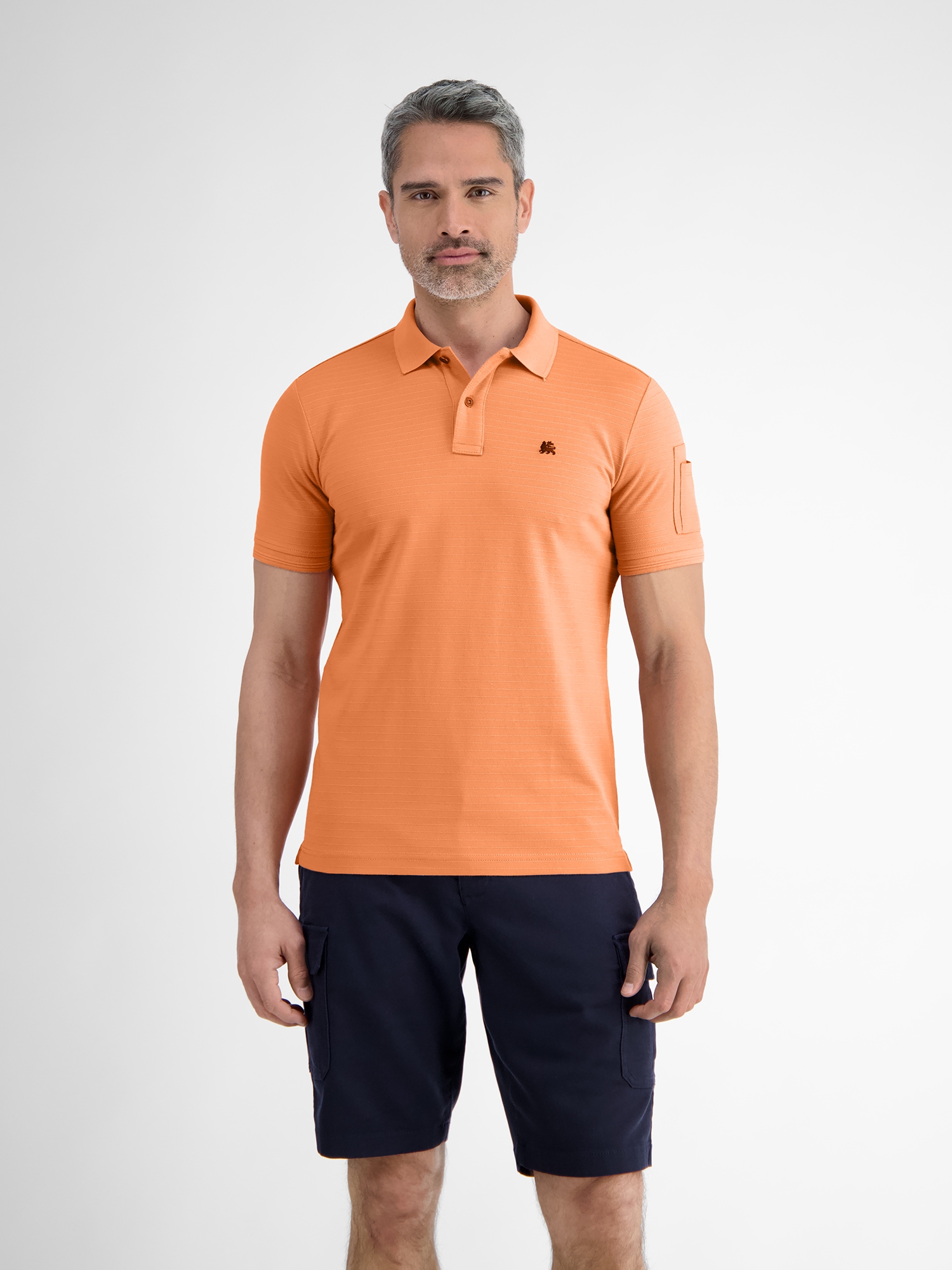 LERROS Poloshirt "LERROS Herren Poloshirt, tonal gestreift" günstig online kaufen