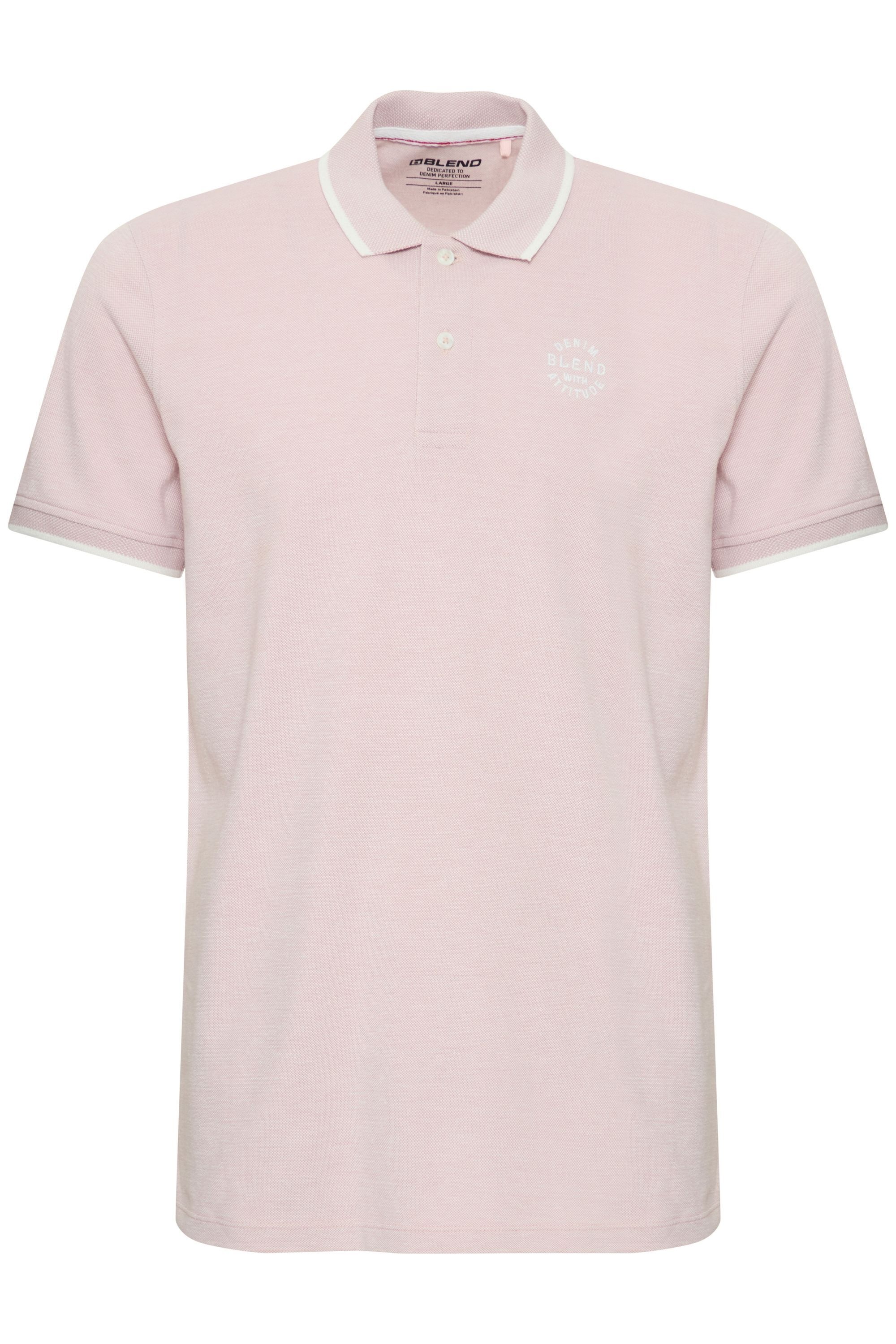 Blend Poloshirt "BHBhnate", Klassisches Poloshirt mit Brustprint günstig online kaufen