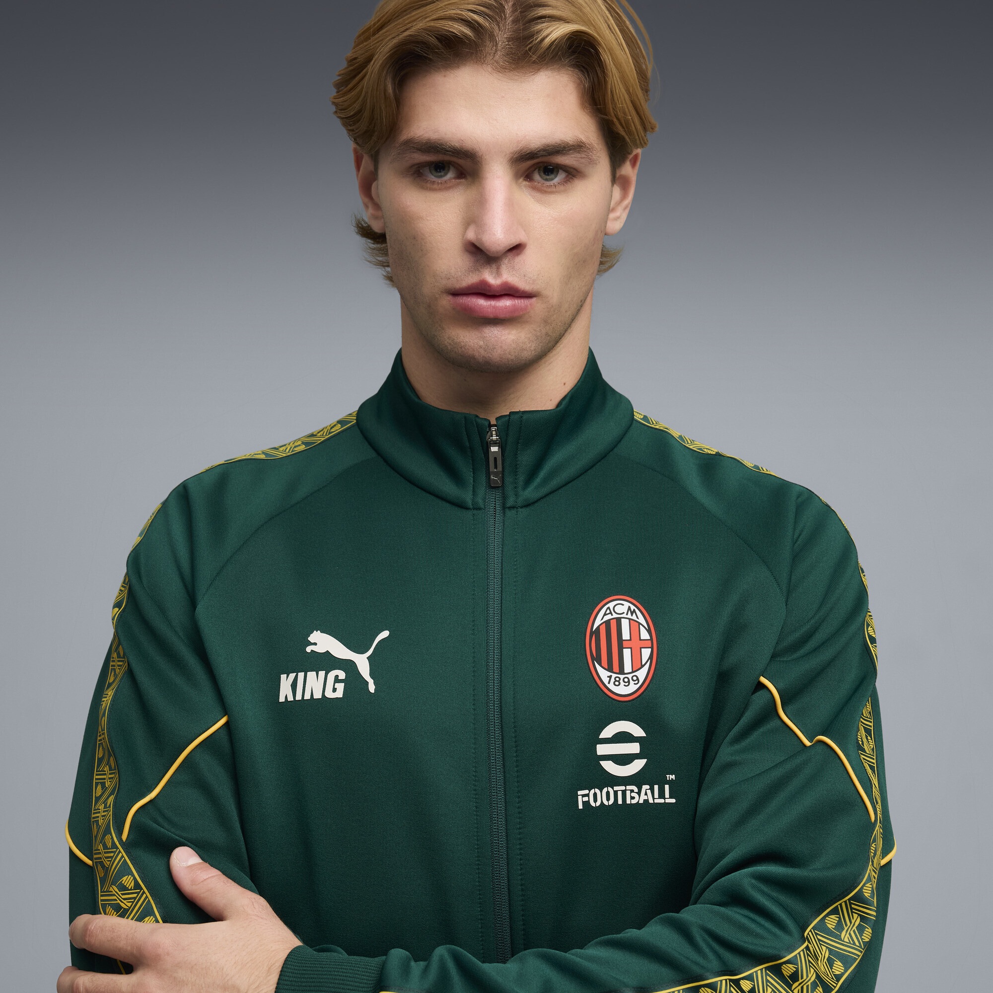 Thumbnail - PUMA Sweatjacke "AC Milan KING Anthem Jacke Herren"