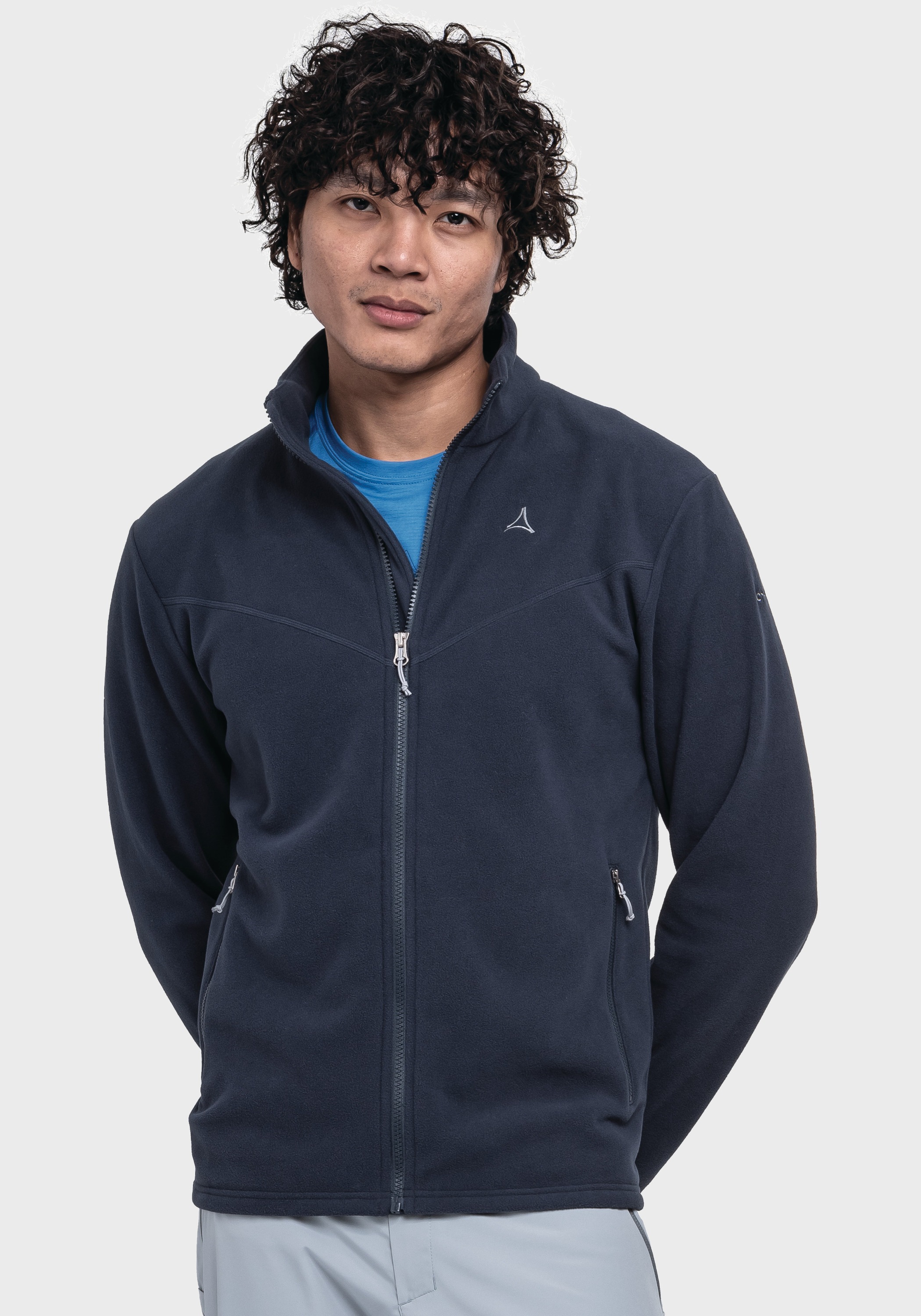 Schöffel Fleecejacke »Hiking Fleece Jk Style Qutang MNS«, ohne Kapuze