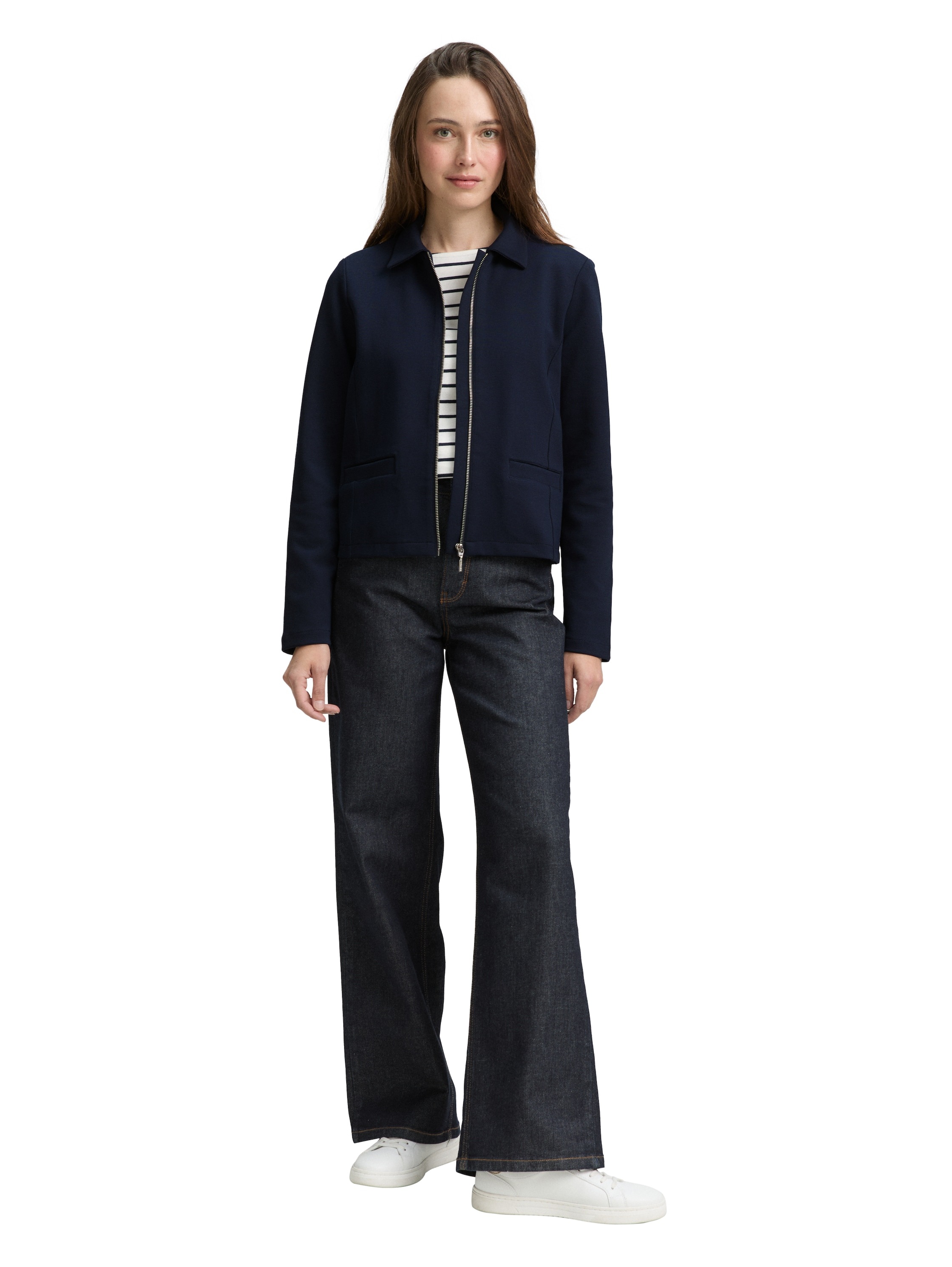 TOM TAILOR Jackenblazer, mit Kragen