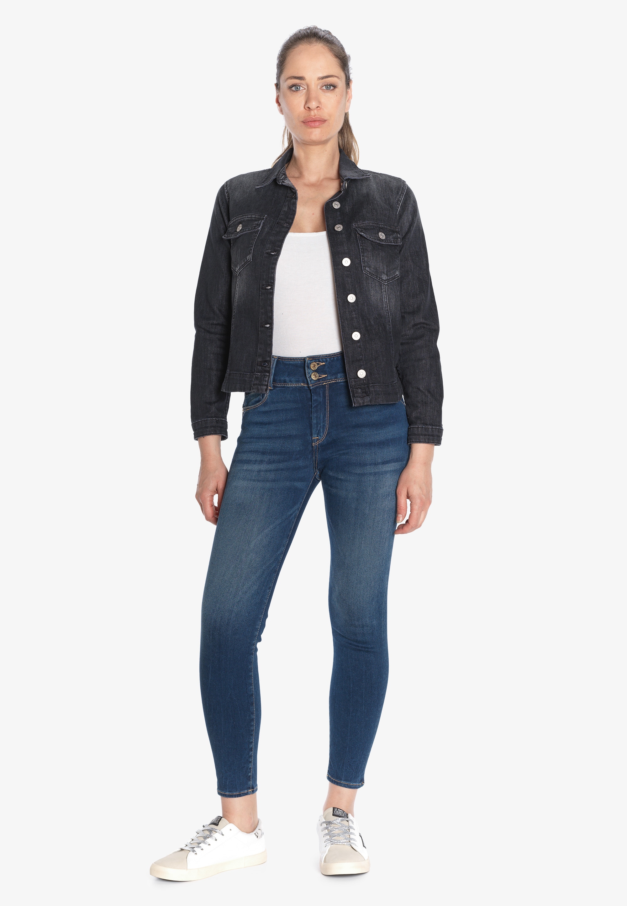 Le Temps Des Cerises Bequeme Jeans »ULTRPULC«, mit 7/8-Länge