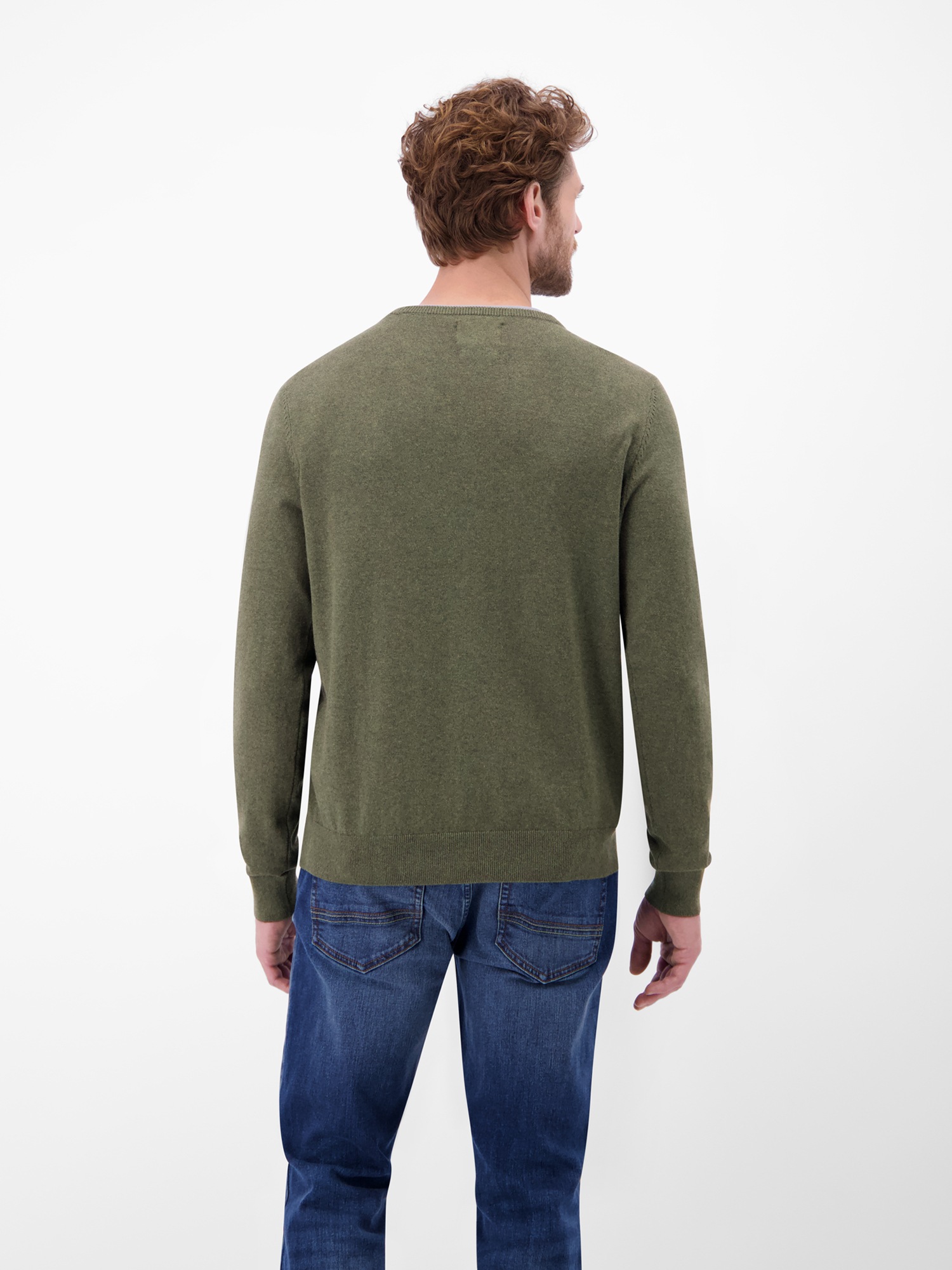 LERROS Strickpullover »Herren Basic Strickpullover«