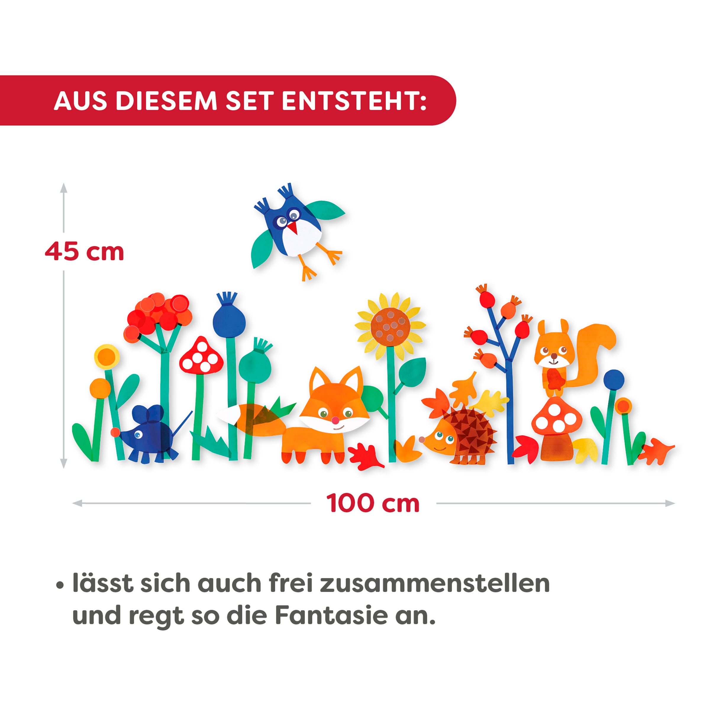 Haba Kreativset »2er Bastelsets Herbst«, (Set)