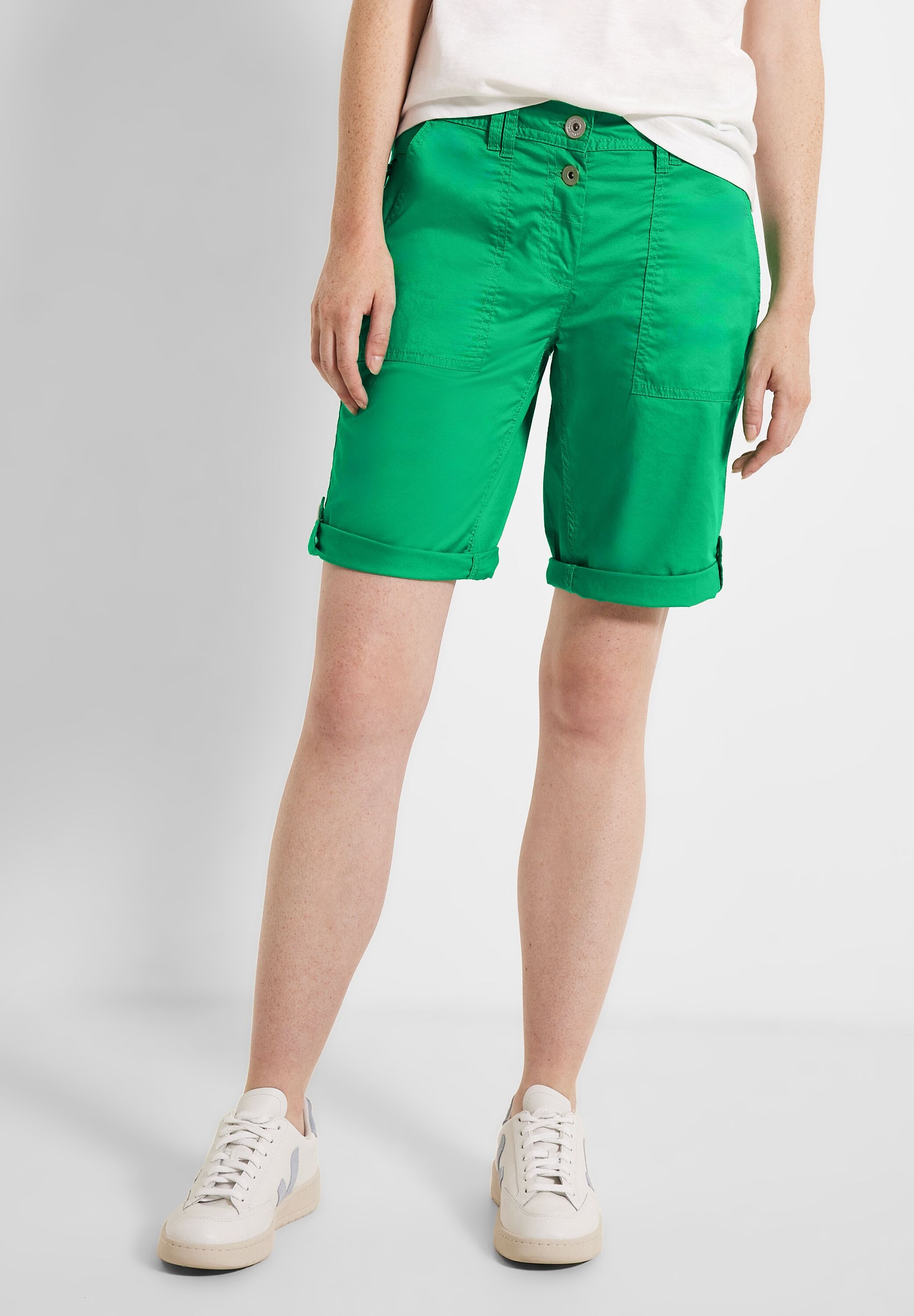 Short Léger Femme Cencil - Coupe Droite, Cordon De Serrage Et Poches Latérales - 9