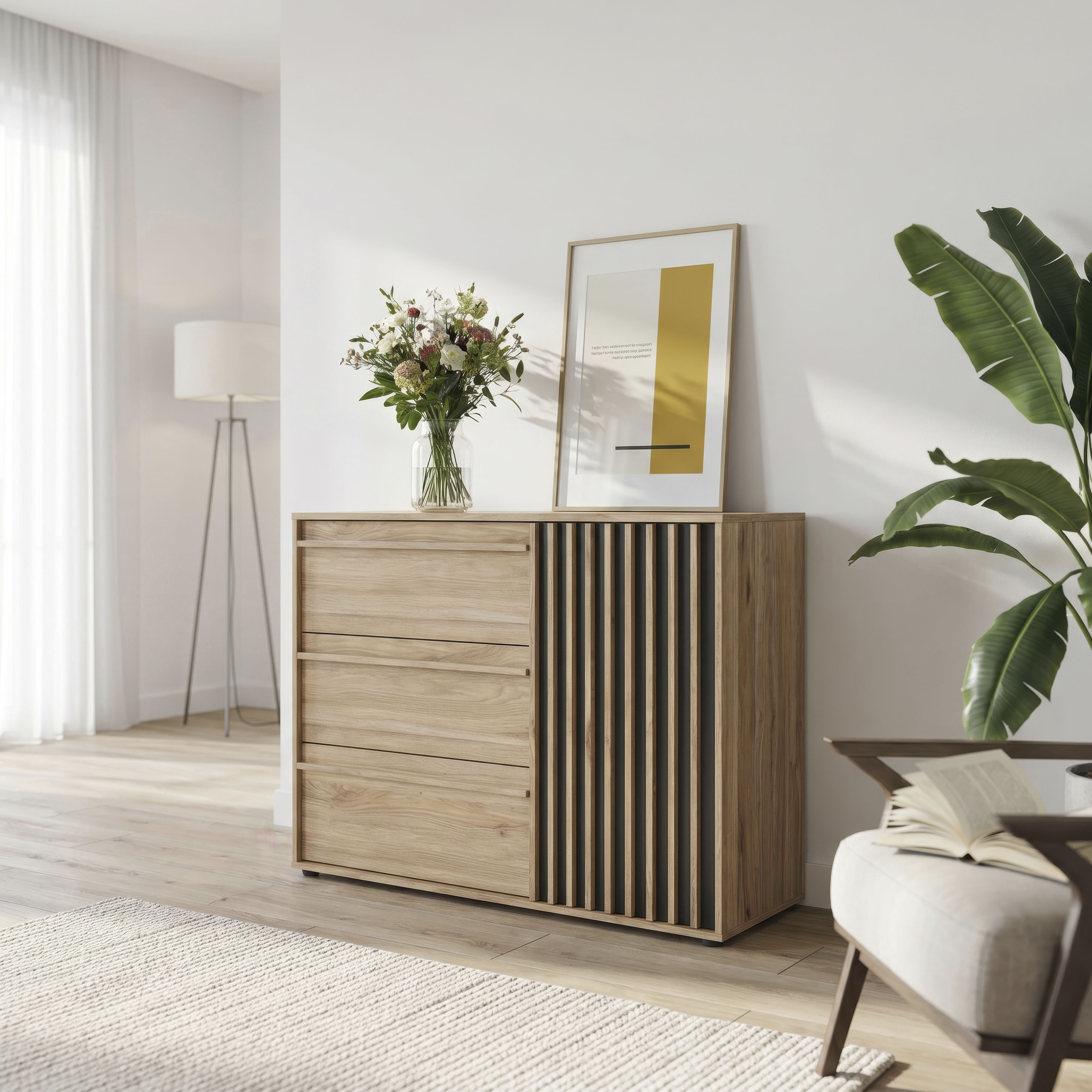 FORTE Kommode "Forte Arank Sideboard 118, Stauraum,"
