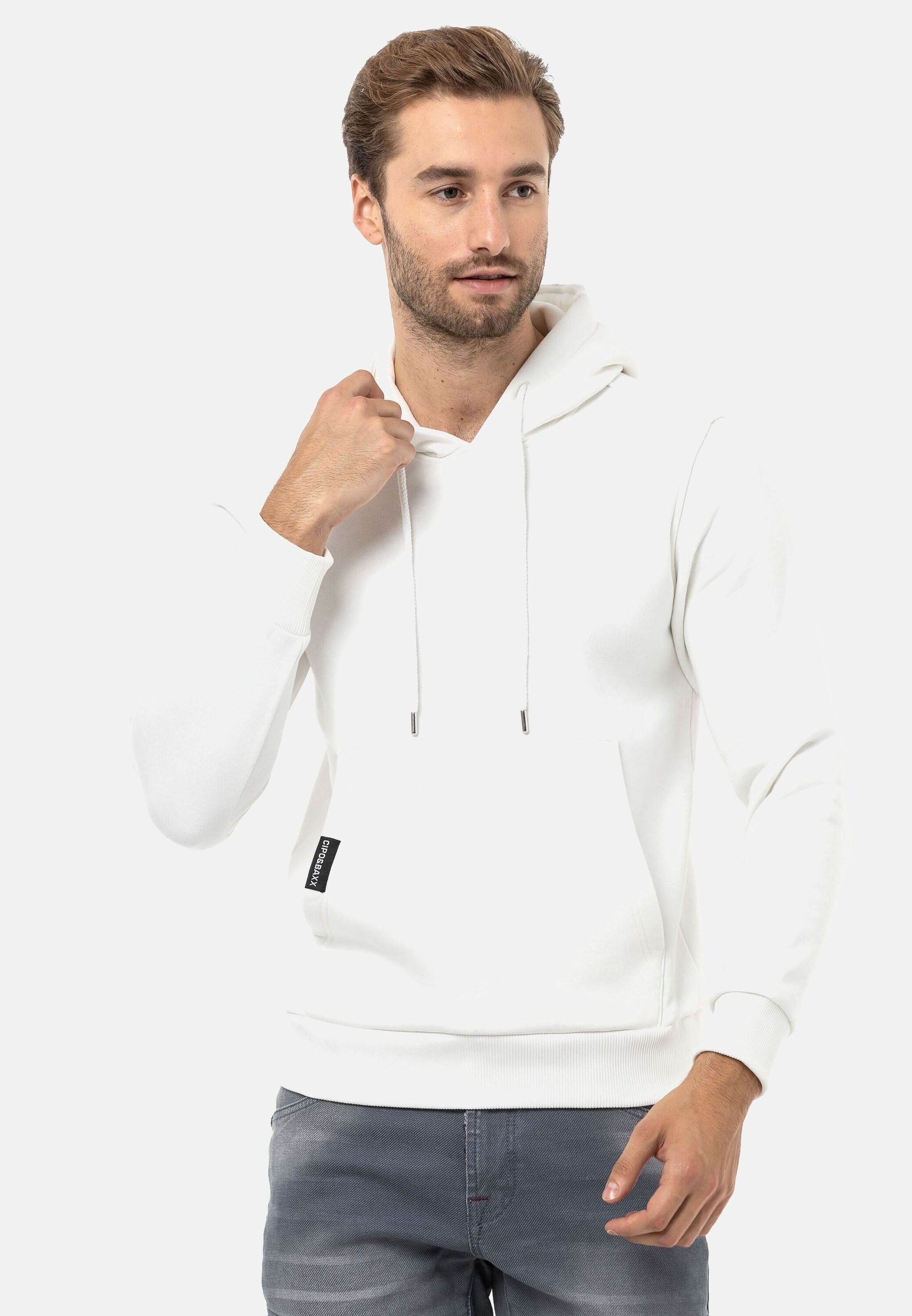 Cipo & Baxx Sweatshirt »Sweatshirts«, (1 tlg.), mit Kapuze, CL557