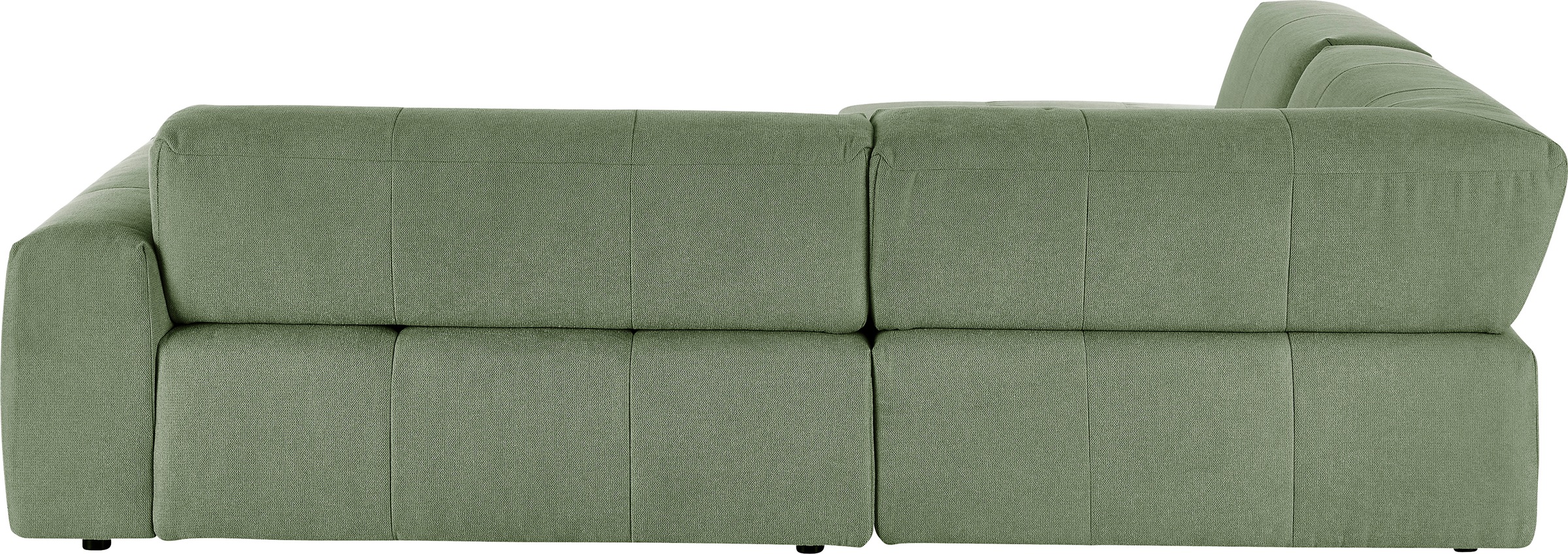 3C Candy Ecksofa »Yoshy Komfortsofa, bequem und modern, hochwertige Verarbeitungsdetails«, Zwei verschiedene Sitztiefen durch verstellbare Rückenlehne, L-Form