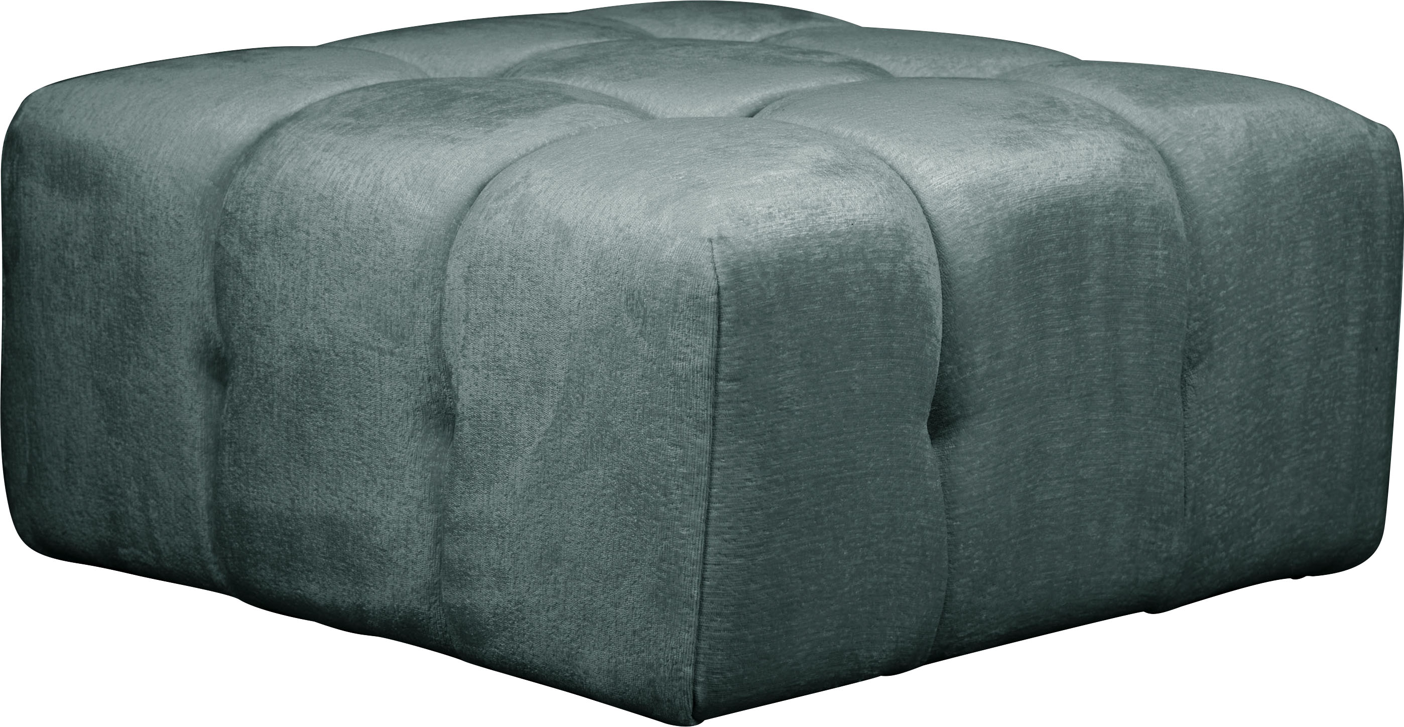 Home affaire Polsterhocker "APERIRE Sitzhocker mit Steppung, Maße B/T/H: 76/76/41 cm" passend zur Serie, hoher Sitzkomfort und modernes Design